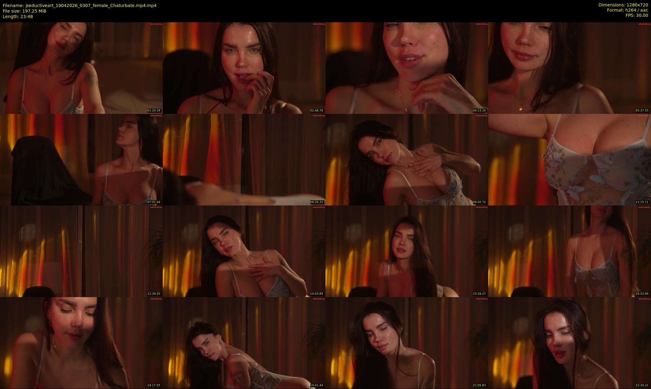 jseductiveart — 24 minute Chaturbate female cam show recording, 720p, Apr 19, 2026