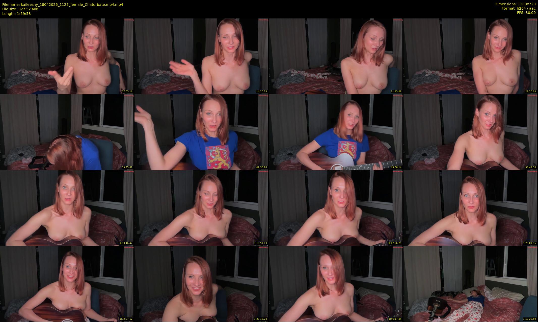 kaileeshy — 120 minute Chaturbate female cam show recording, 720p, Apr 18, 2026