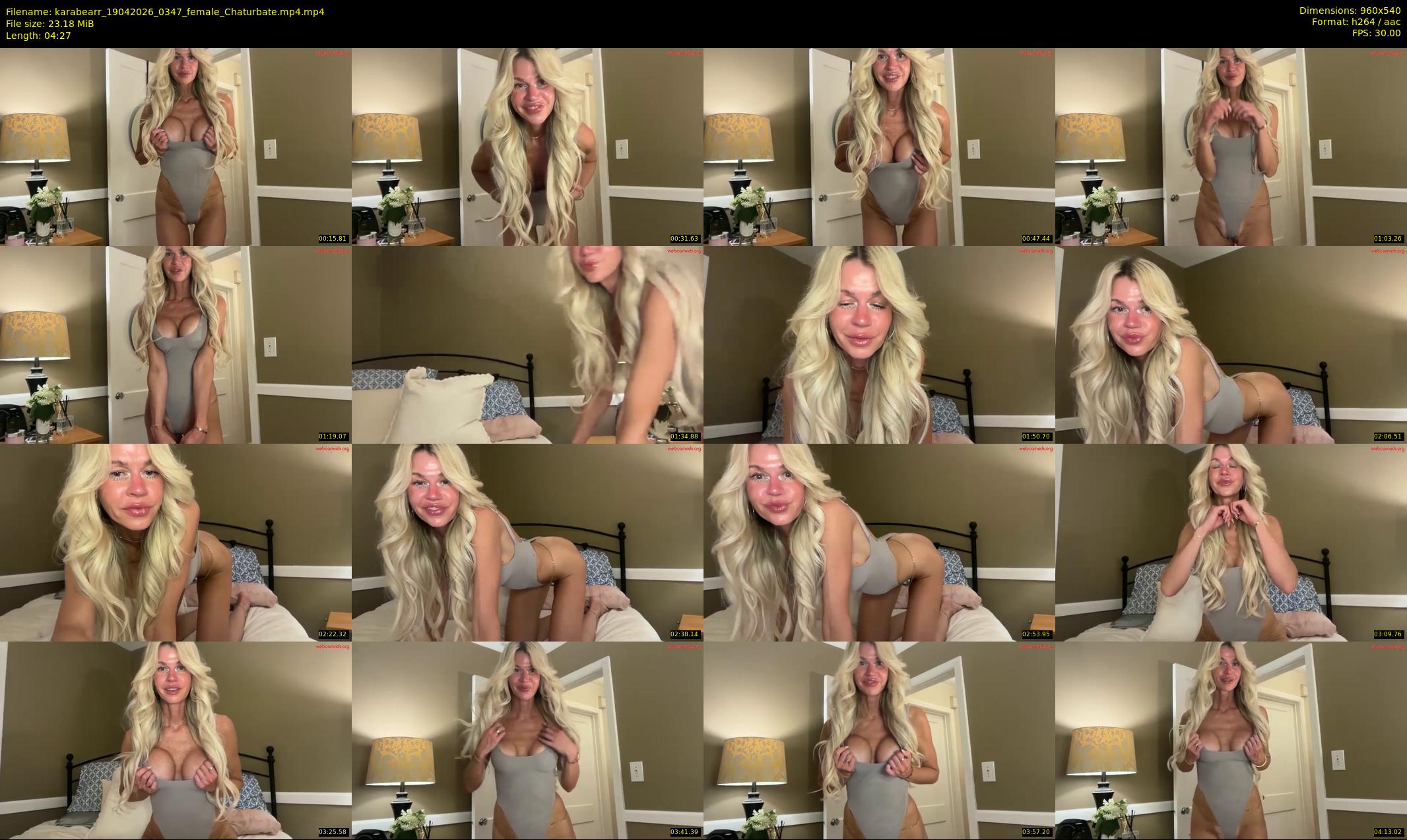 karabearr — 5 minute Chaturbate female cam show recording, 480p, Apr 19, 2026