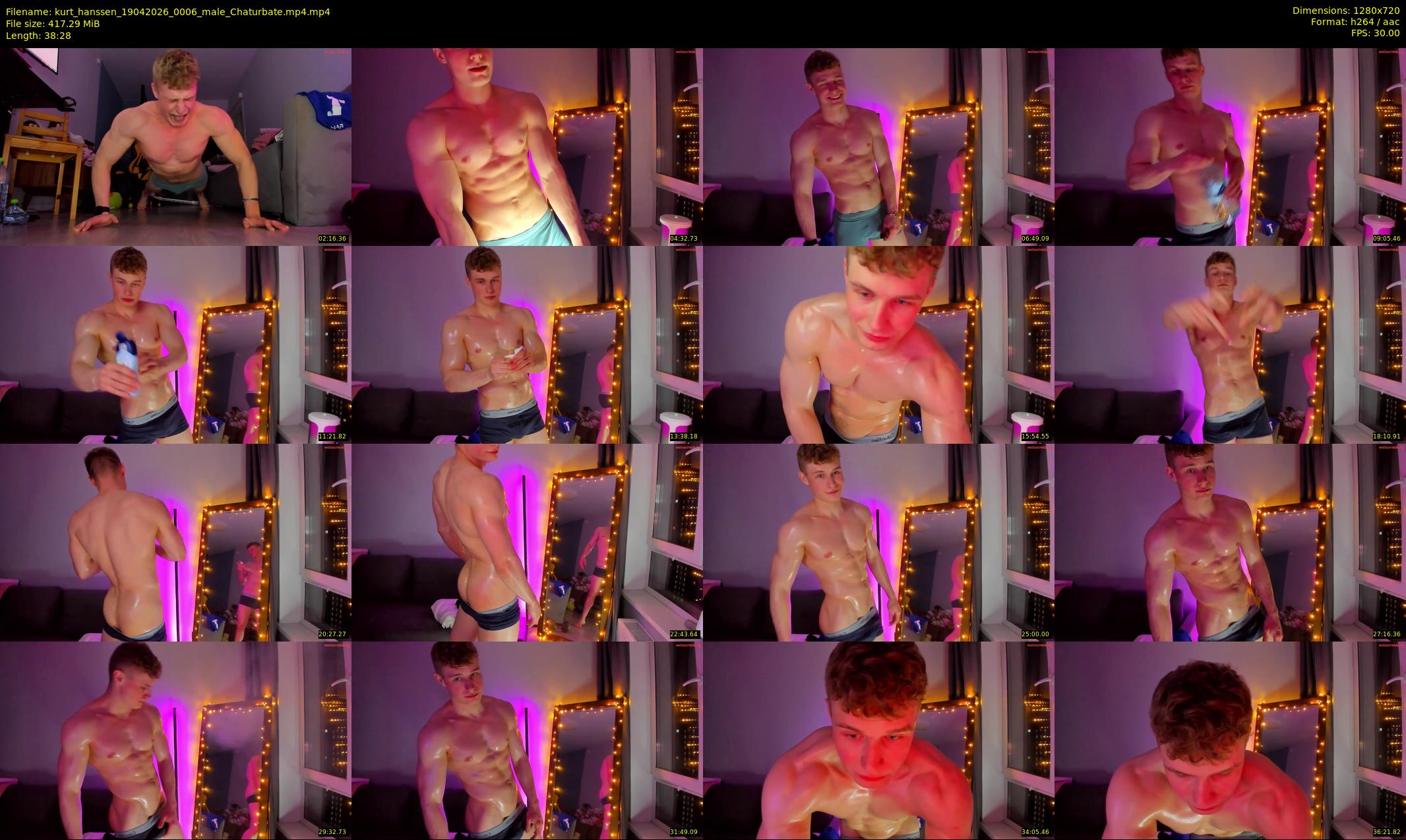 kurt_hanssen — 39 minute Chaturbate male cam show recording, 720p, Apr 19, 2026
