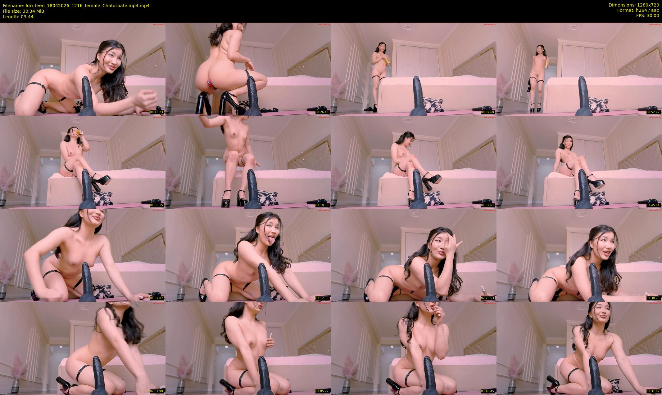 lori_leen — 4 minute Chaturbate female cam show recording, 720p, Apr 18, 2026