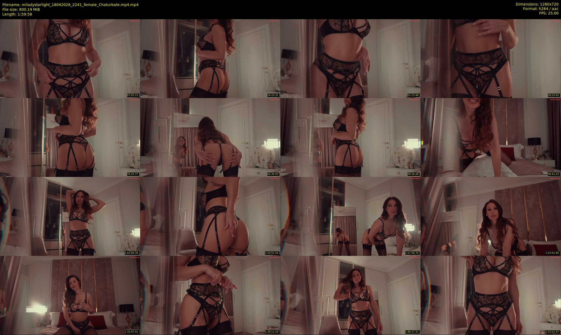 miladystarlight — 120 minute Chaturbate female cam show recording, 720p, Apr 18, 2026