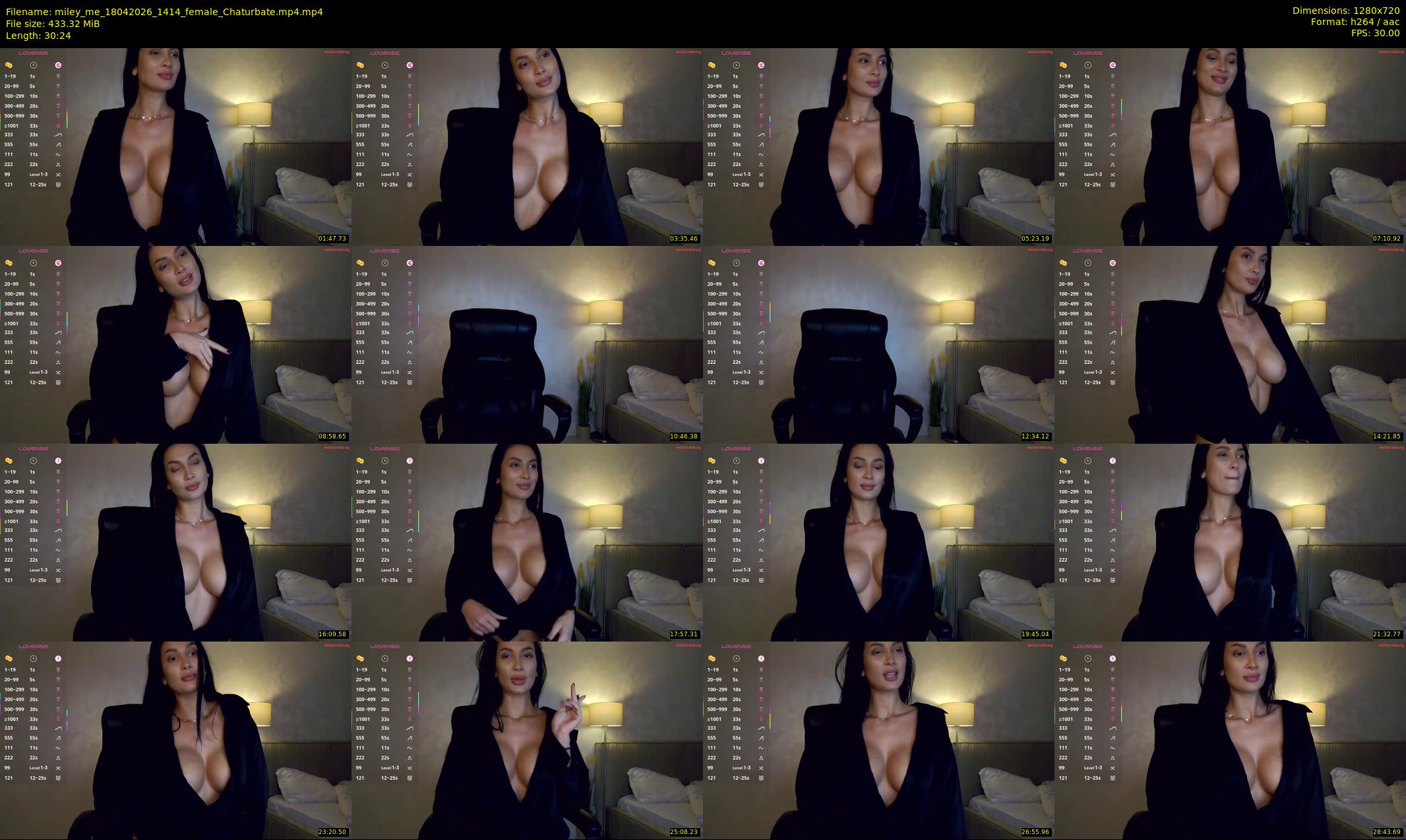 miley_me — 31 minute Chaturbate female cam show recording, 720p, Apr 18, 2026