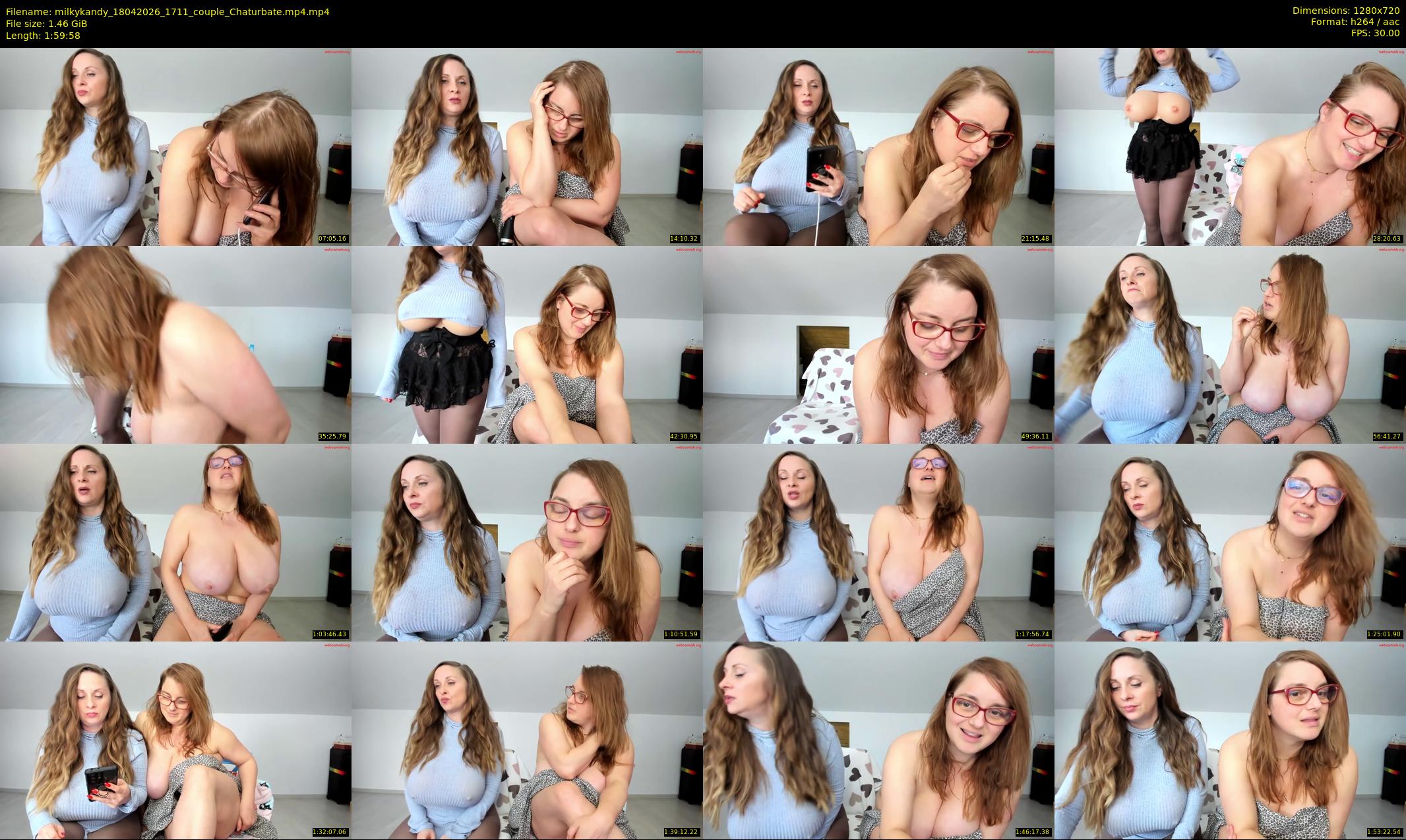 milkykandy — 120 minute Chaturbate female cam show recording, 720p, Apr 18, 2026
