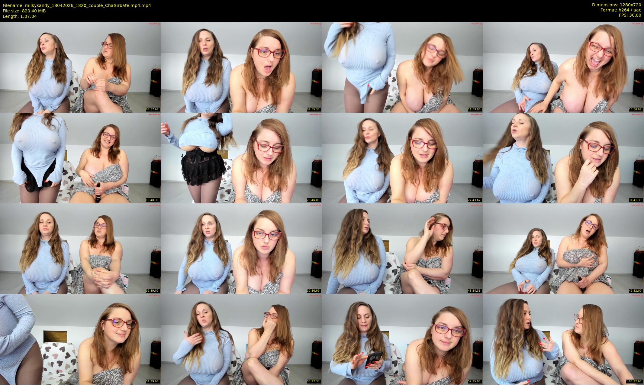 milkykandy — 68 minute Chaturbate female cam show recording, 720p, Apr 18, 2026