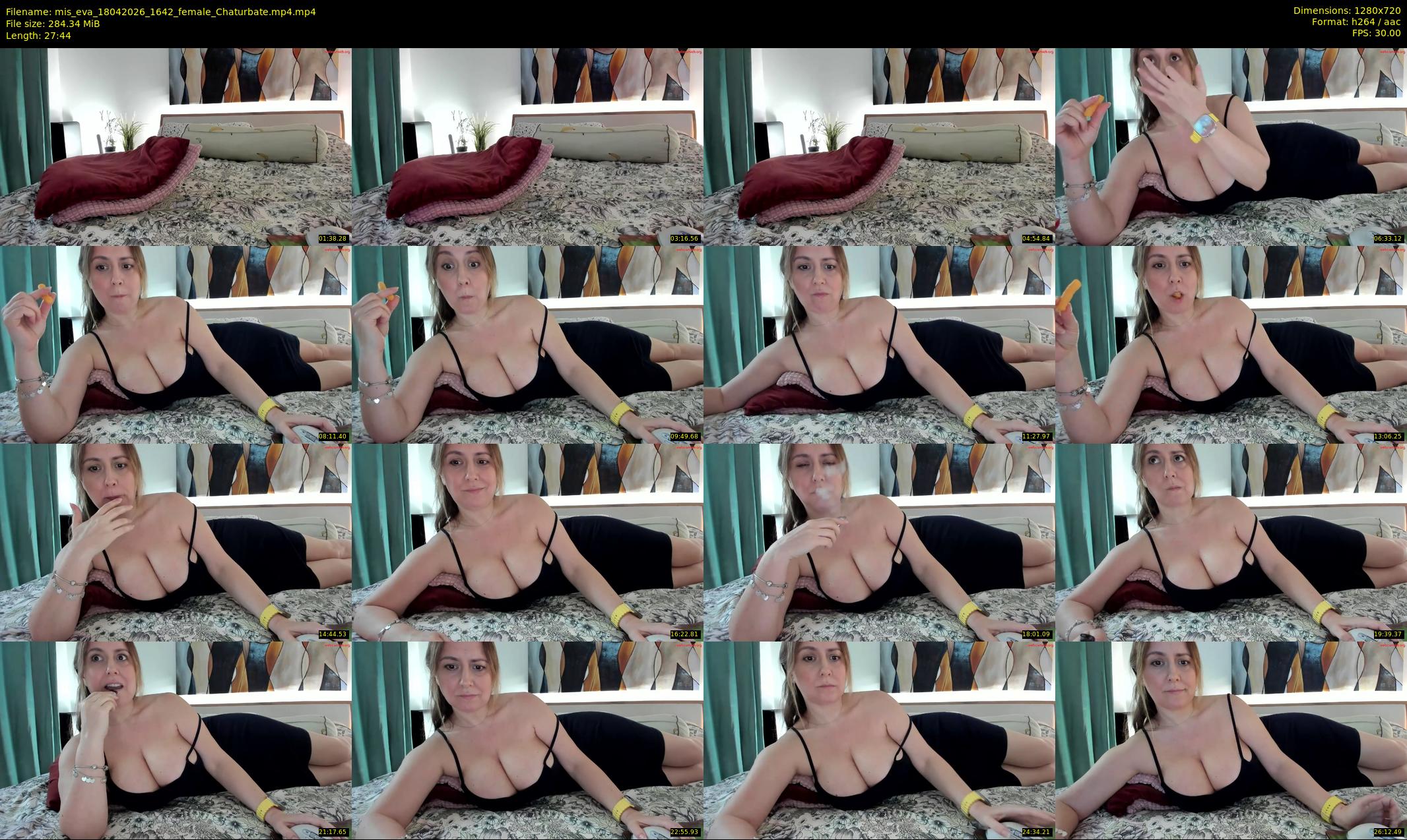 mis_eva — 28 minute Chaturbate female cam show recording, 720p, Apr 18, 2026