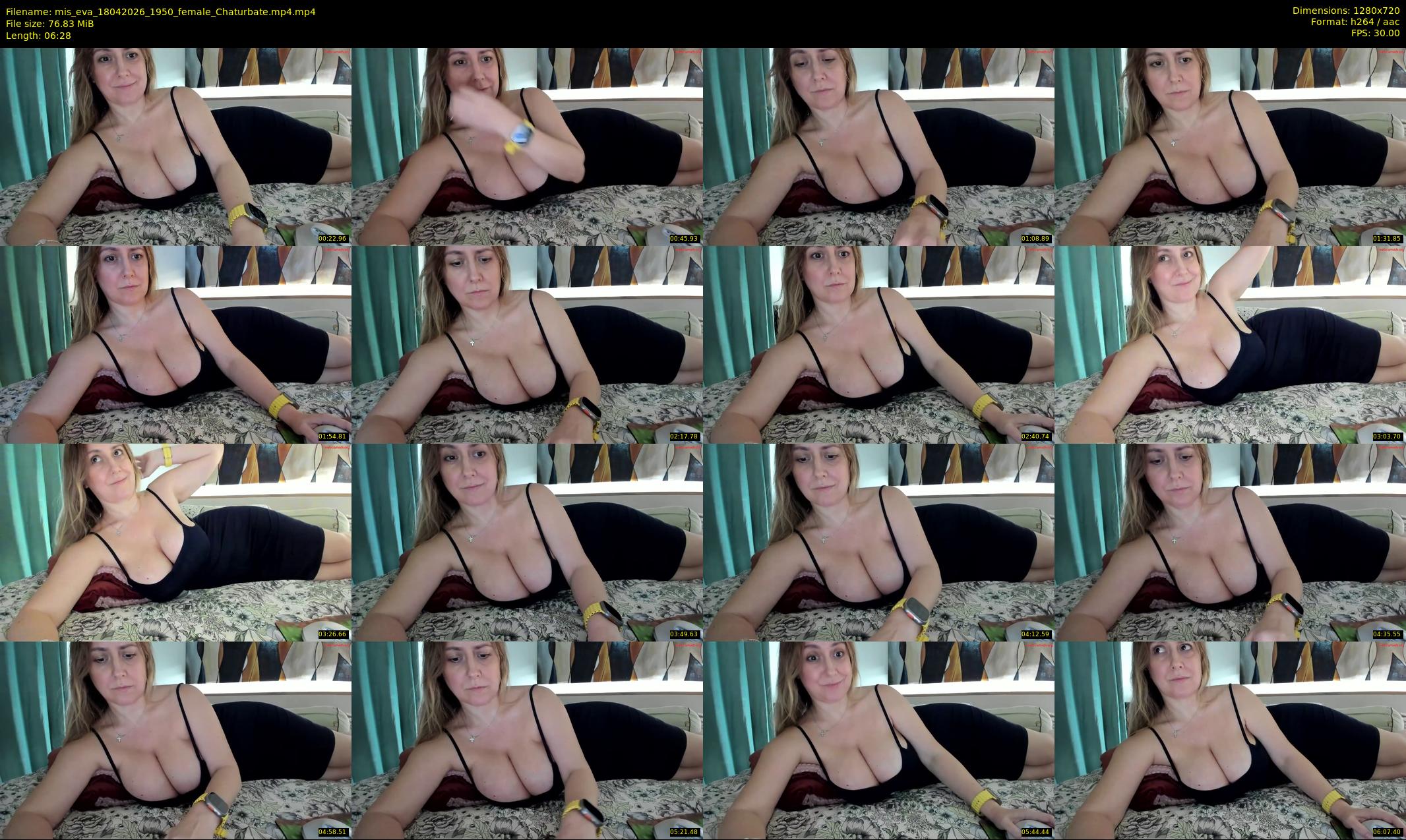 mis_eva — 7 minute Chaturbate female cam show recording, 720p, Apr 18, 2026