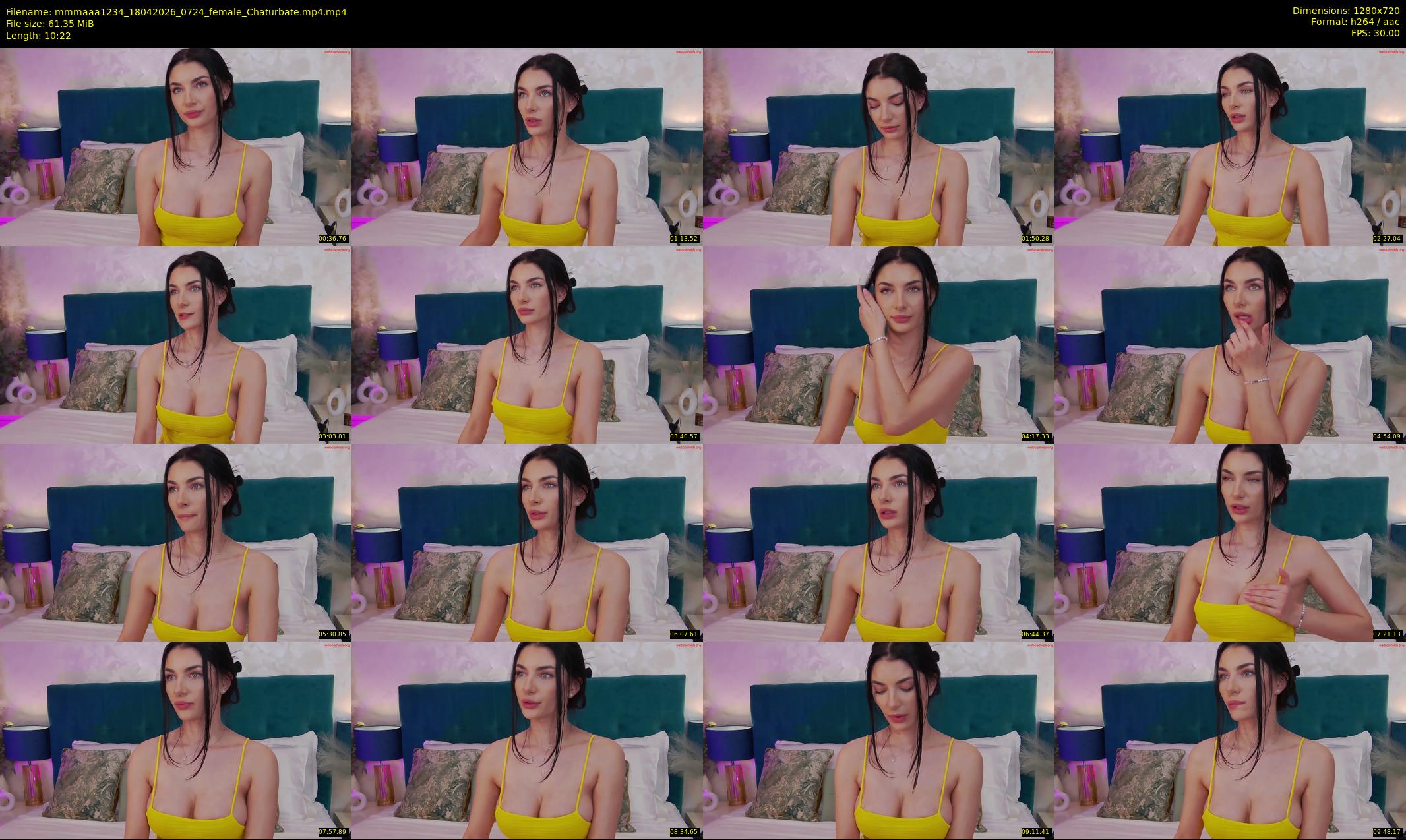 mmmaaa1234 — 11 minute Chaturbate female cam show recording, 720p, Apr 18, 2026