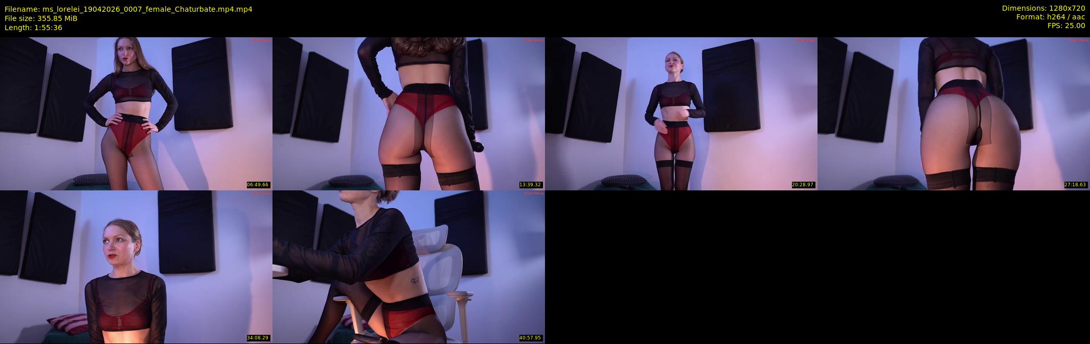 ms_lorelei — 116 minute Chaturbate female cam show recording, 720p, Apr 19, 2026