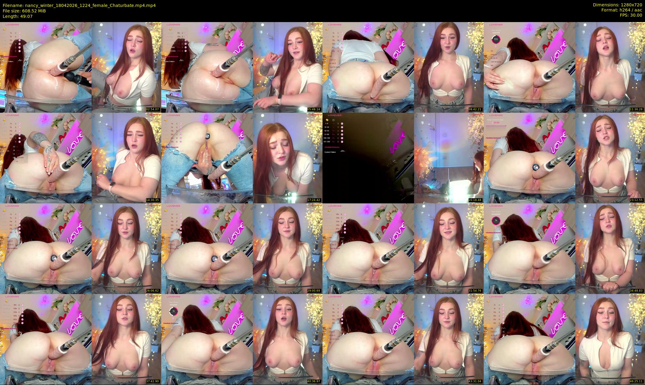 nancy_winter — 50 minute Chaturbate female cam show recording, 720p, Apr 18, 2026