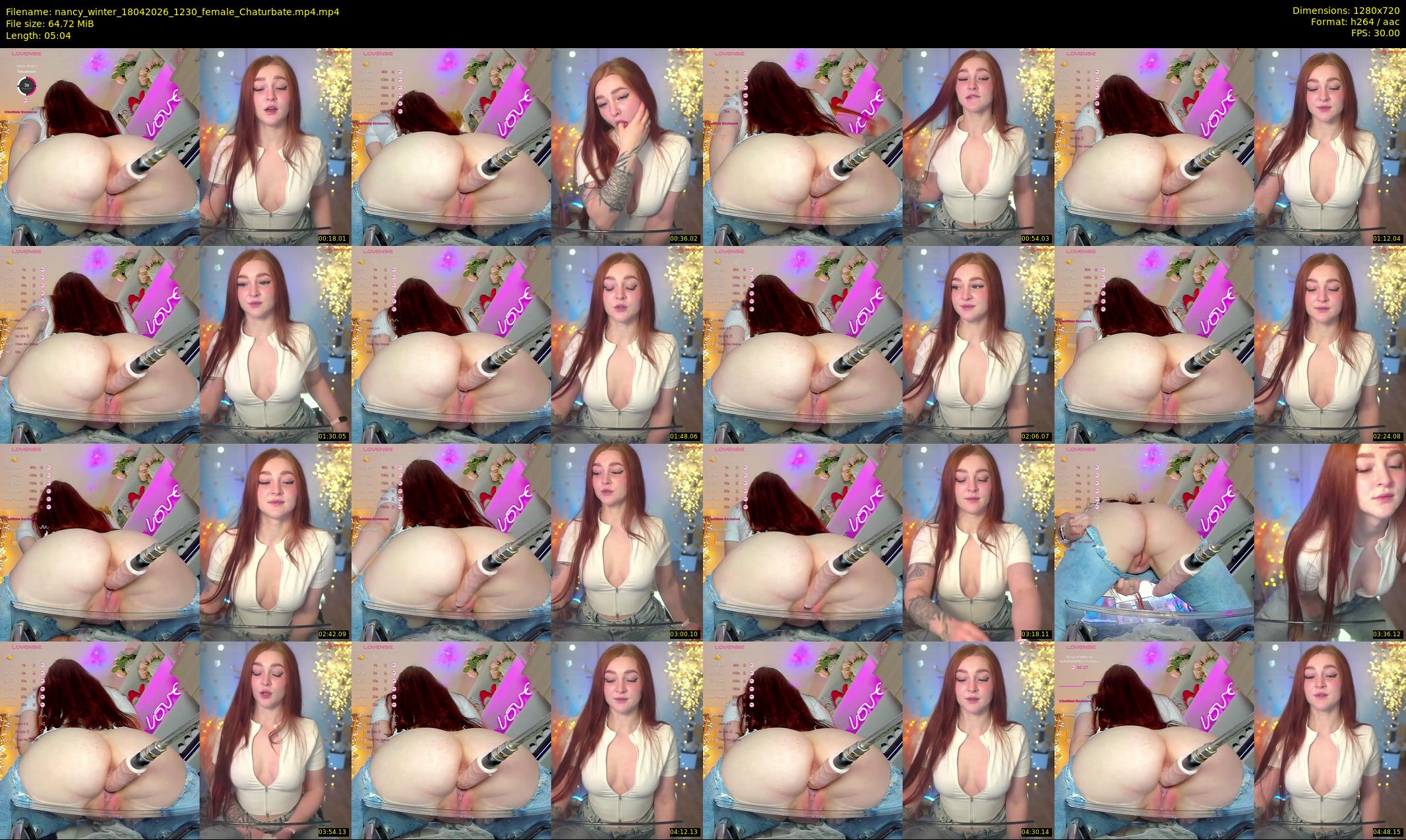nancy_winter — 6 minute Chaturbate female cam show recording, 720p, Apr 18, 2026