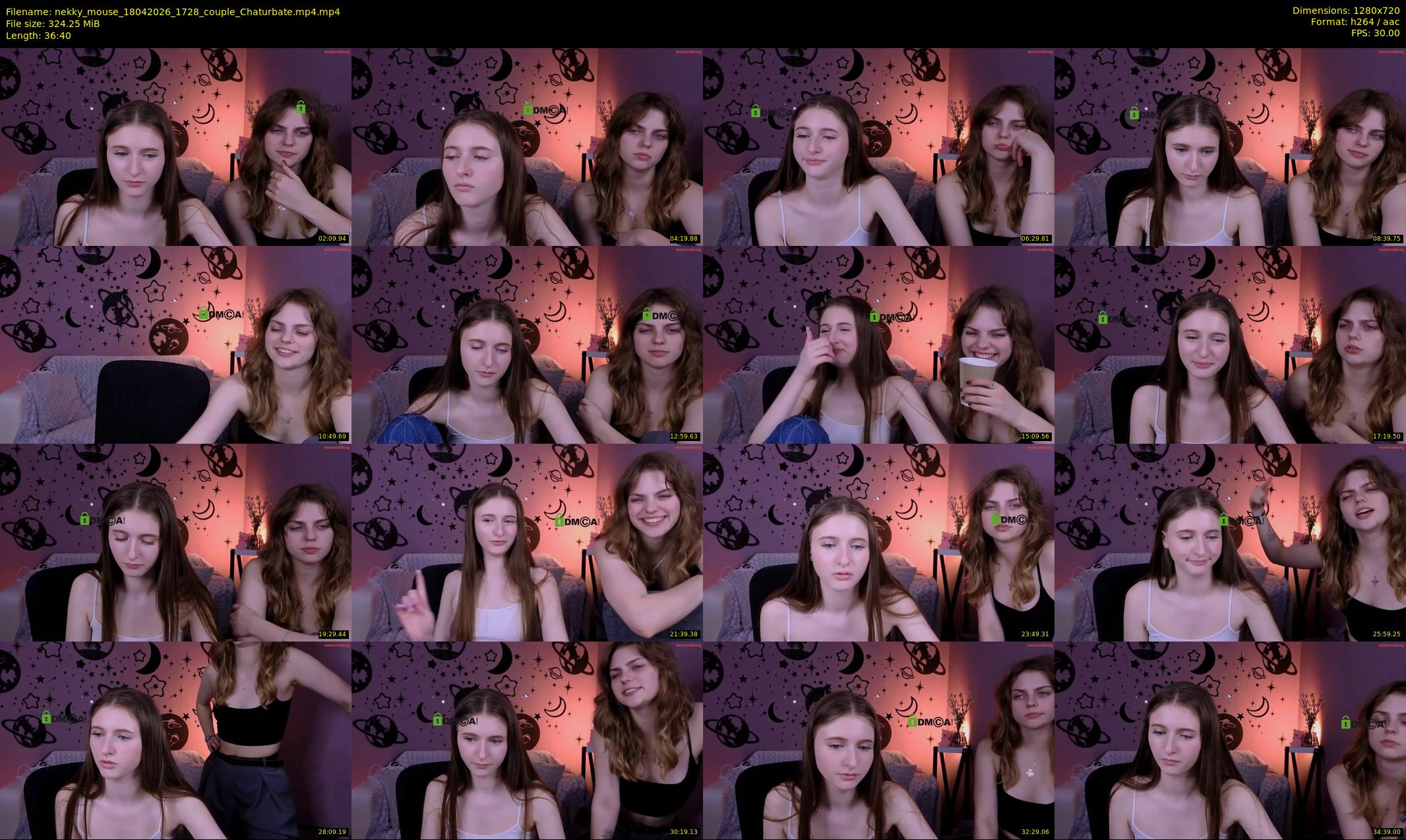 nekky_mouse — 37 minute Chaturbate female cam show recording, 720p, Apr 18, 2026
