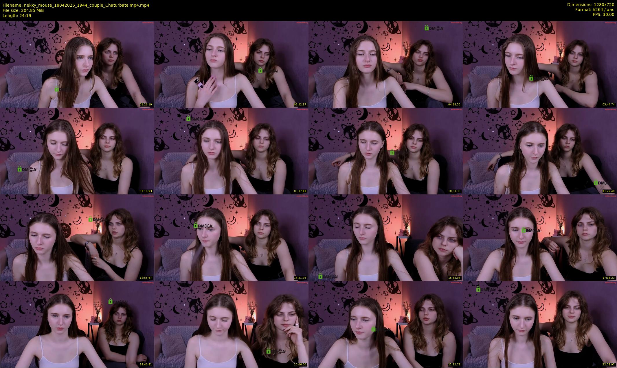 nekky_mouse — 25 minute Chaturbate female cam show recording, 720p, Apr 18, 2026