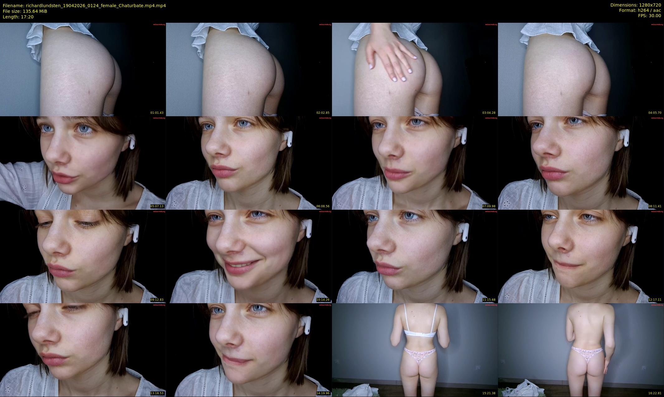 richardlundsten — 18 minute Chaturbate female cam show recording, 720p, Apr 19, 2026