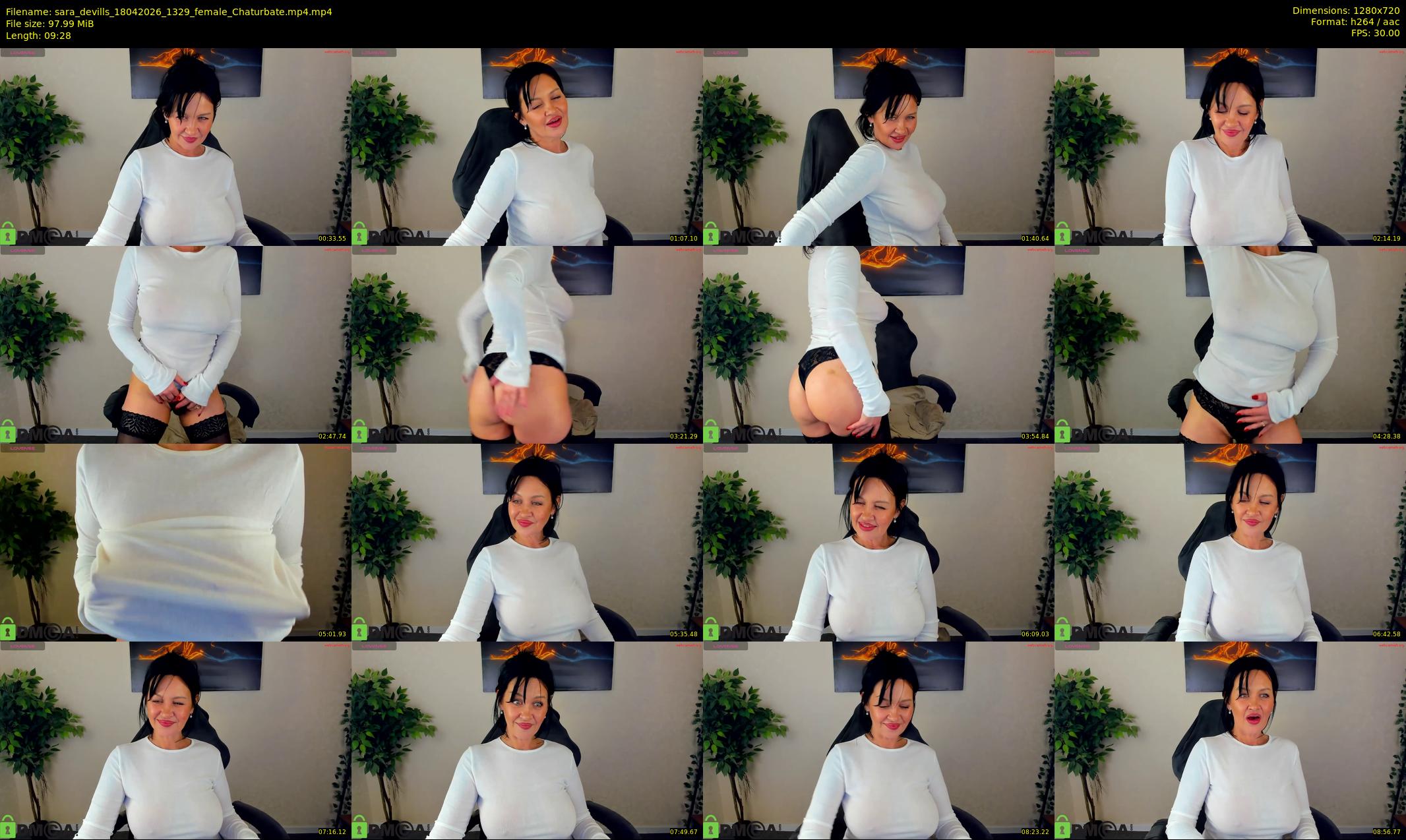 sara_devills — 10 minute Chaturbate female cam show recording, 720p, Apr 18, 2026