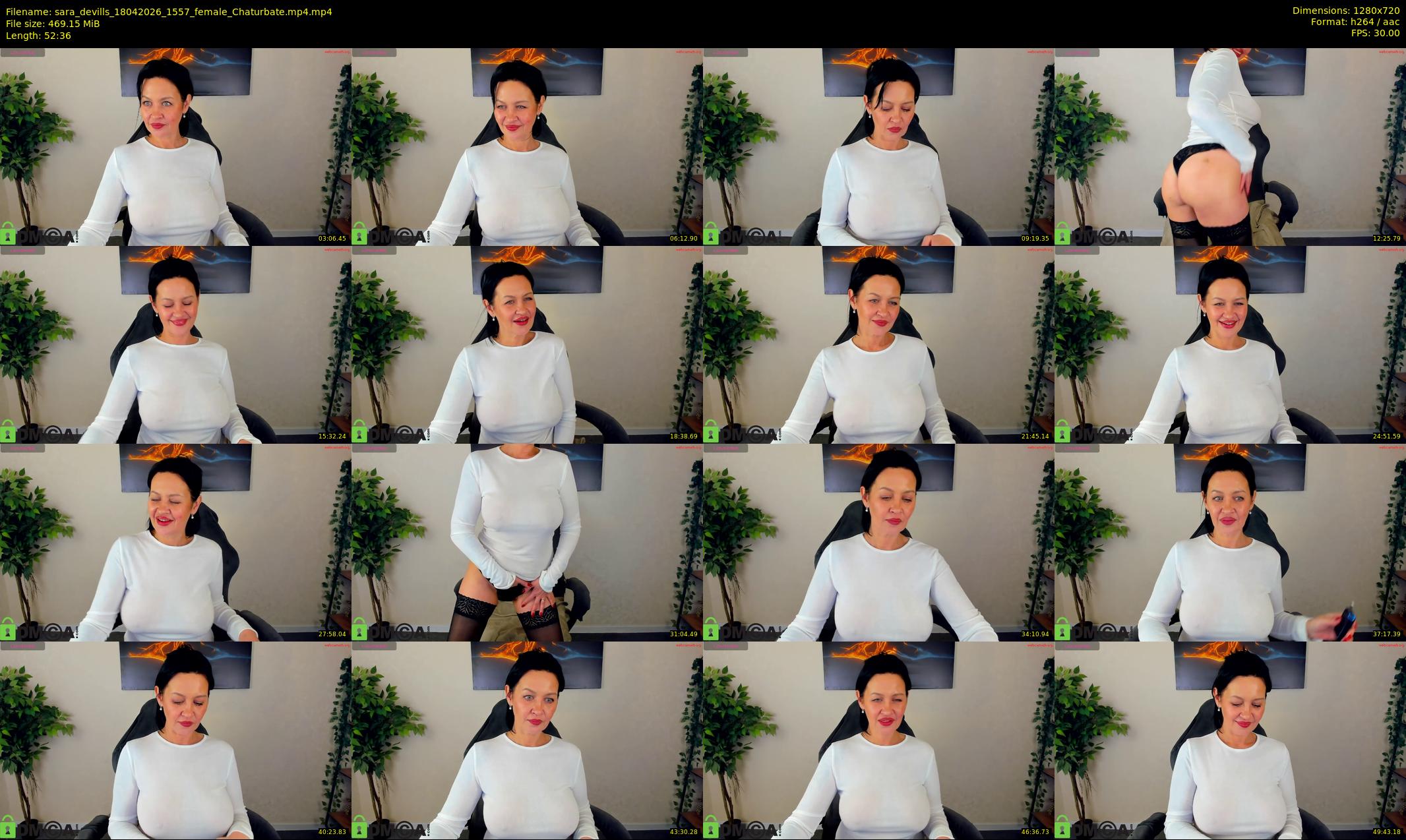 sara_devills — 53 minute Chaturbate female cam show recording, 720p, Apr 18, 2026