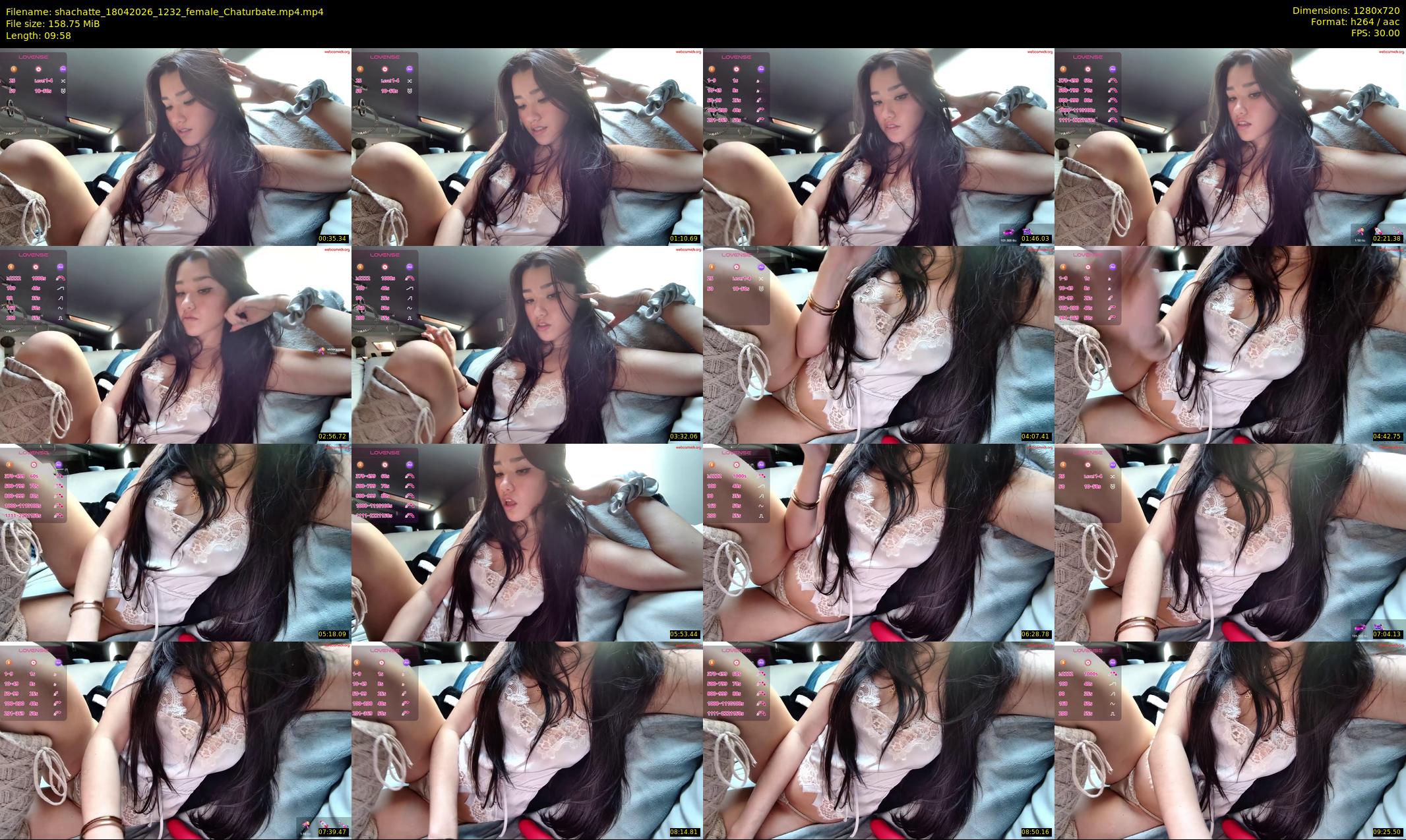 shachatte — 10 minute Chaturbate couple cam show recording, 720p, Apr 18, 2026