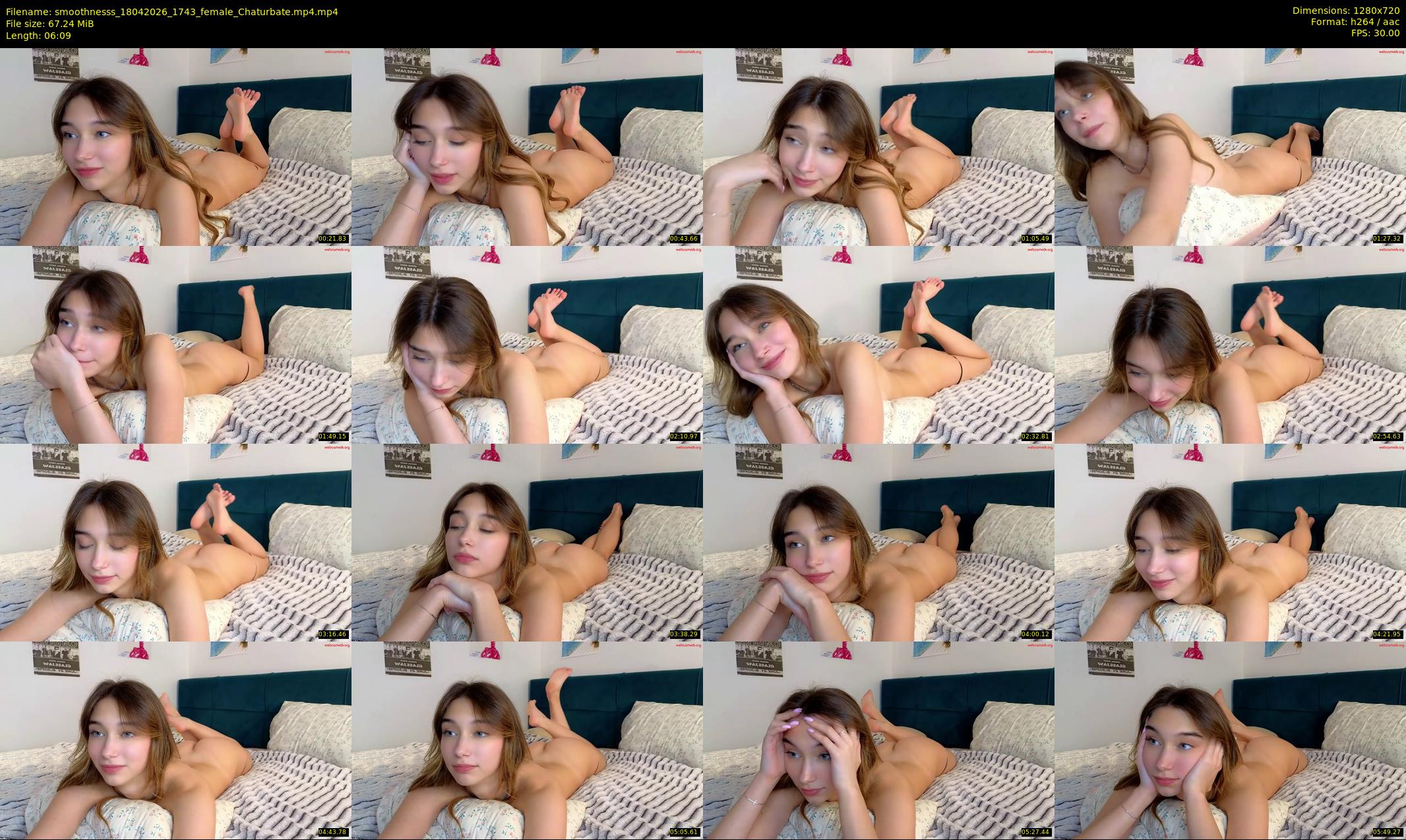 smoothnesss — 7 minute Chaturbate female cam show recording, 720p, Apr 18, 2026