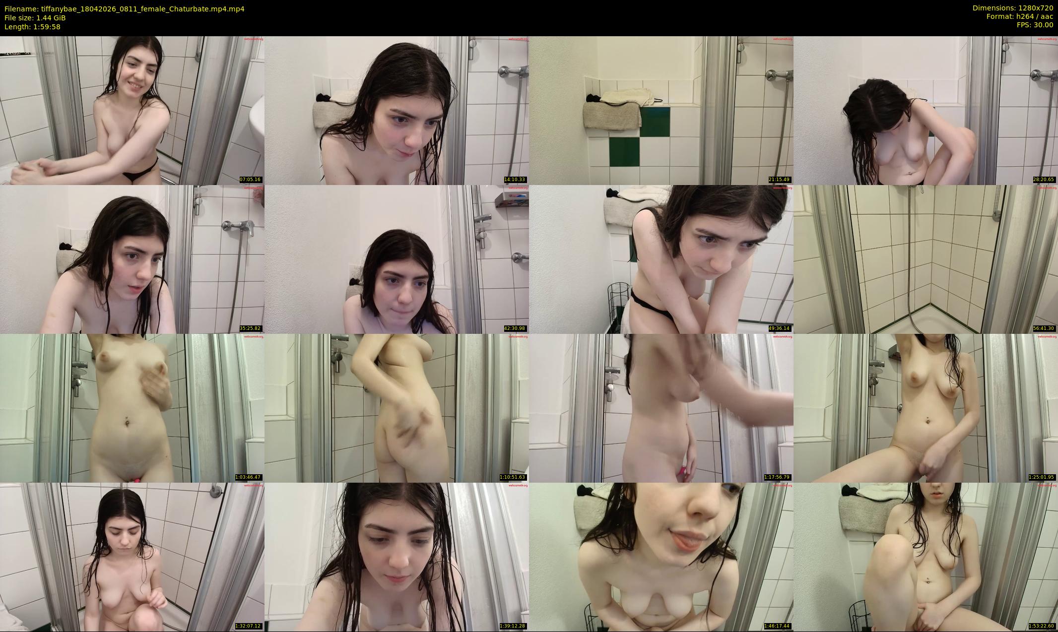 tiffanybae — 120 minute Chaturbate female cam show recording, 720p, Apr 18, 2026