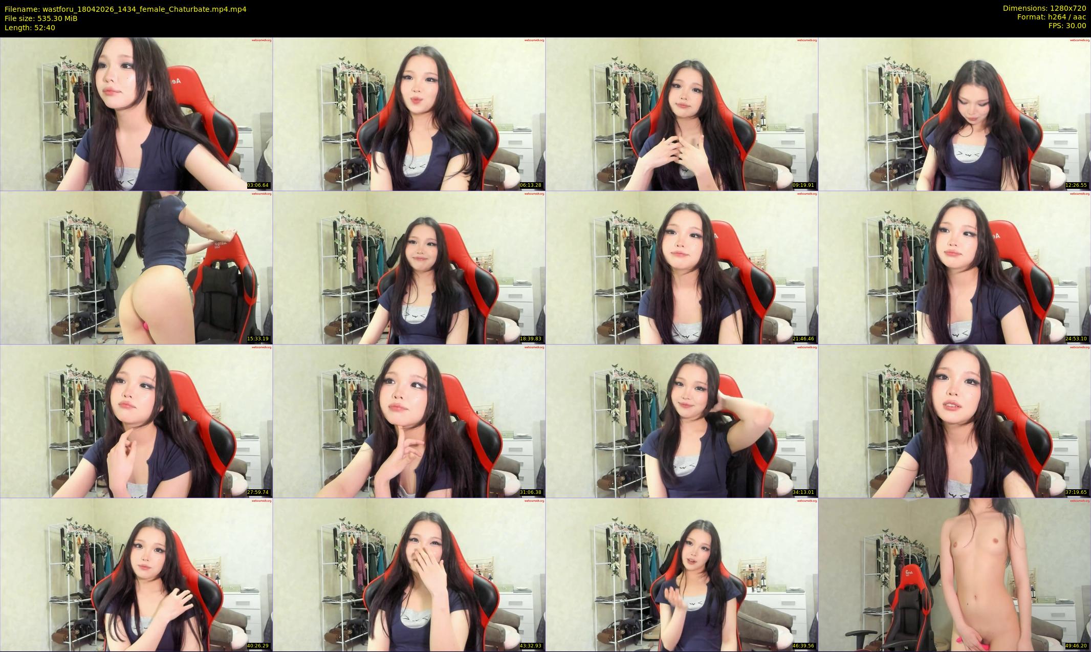 wastforu — 53 minute Chaturbate female cam show recording, 720p, Apr 18, 2026