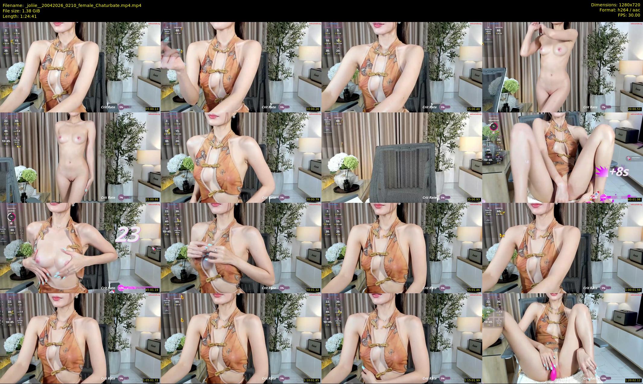 _joliie_ — 85 minute Chaturbate female cam show recording, 720p, Apr 20, 2026