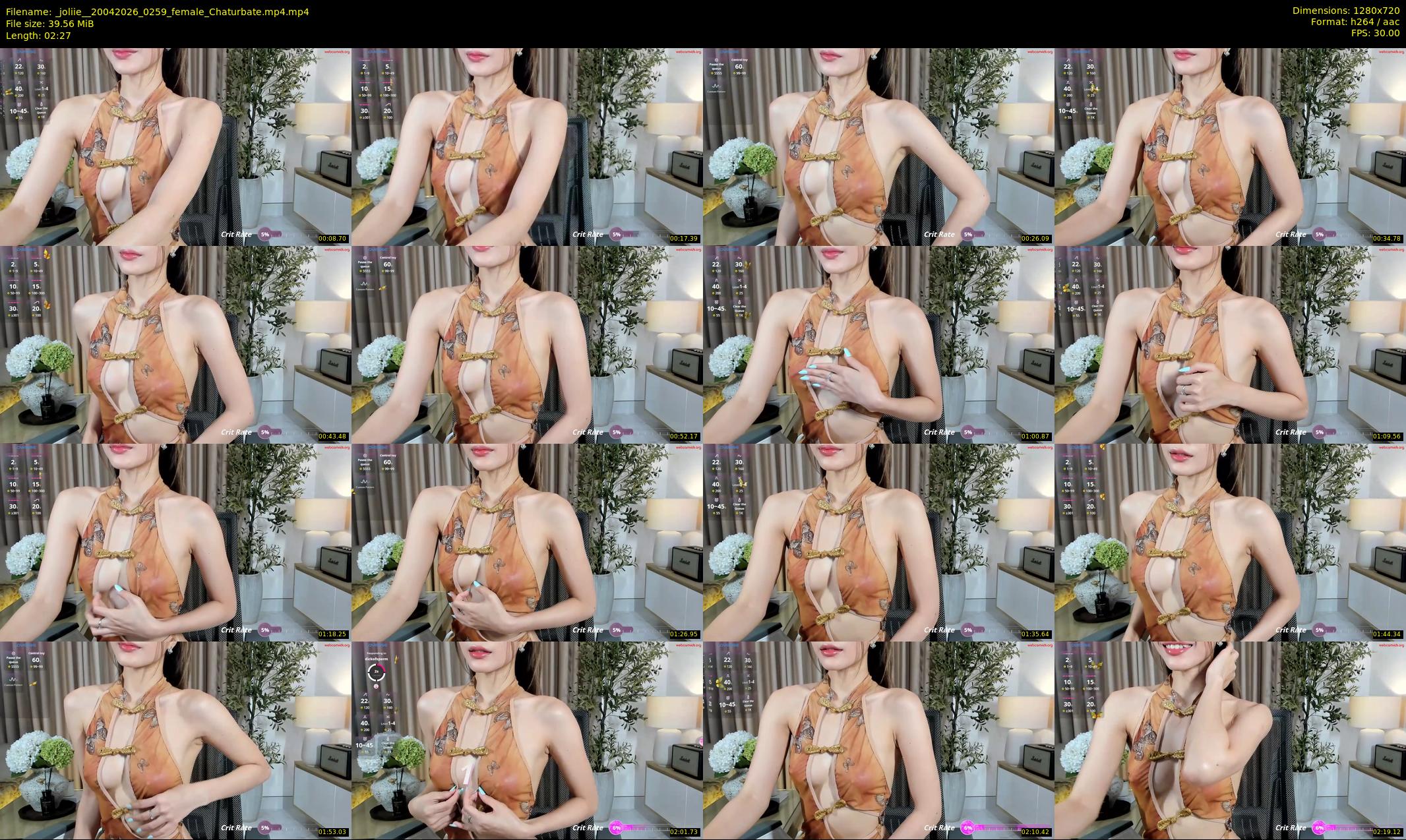 _joliie_ — 3 minute Chaturbate female cam show recording, 720p, Apr 20, 2026