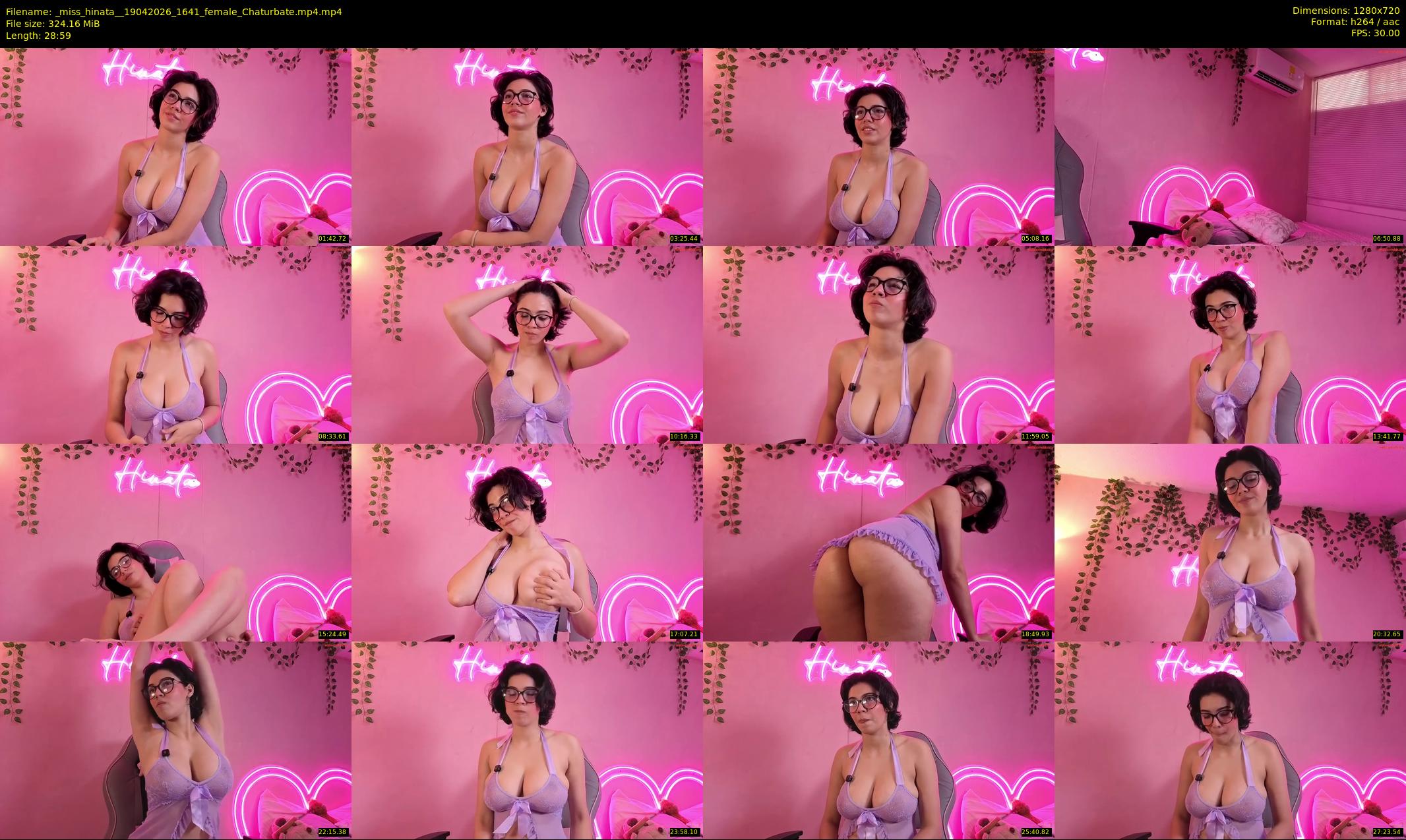 _miss_hinata_ — 29 minute Chaturbate female cam show recording, 720p, Apr 19, 2026