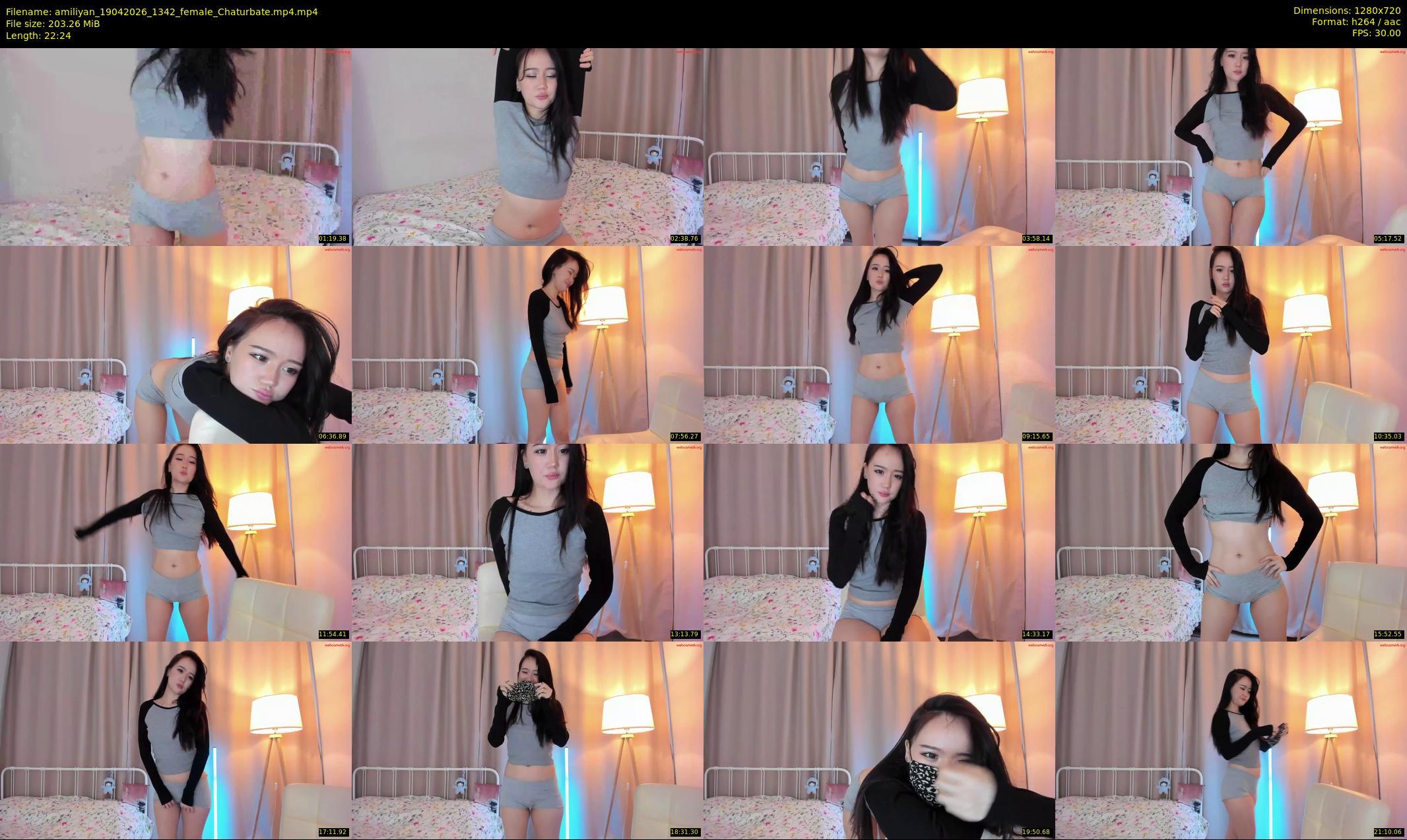 amiliyan — 23 minute Chaturbate female cam show recording, 720p, Apr 19, 2026