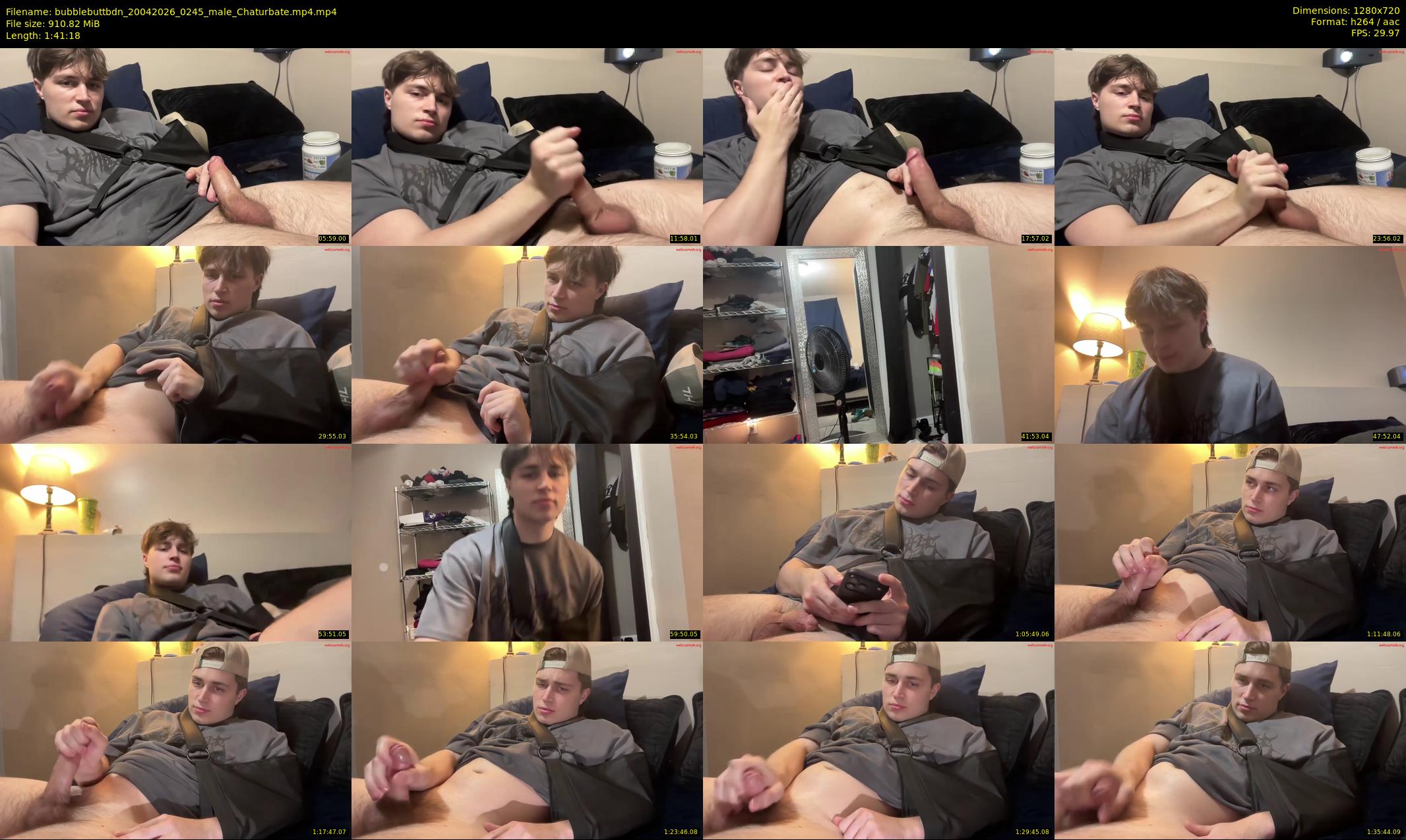bubblebuttbdn — 102 minute Chaturbate male cam show recording, 720p, Apr 20, 2026
