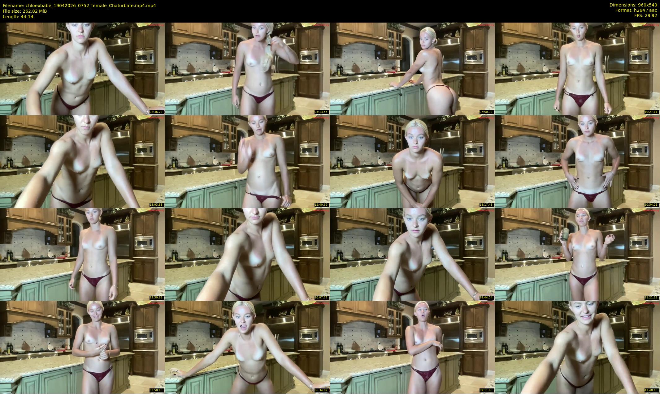 chloexbabe — 45 minute Chaturbate female cam show recording, 480p, Apr 19, 2026