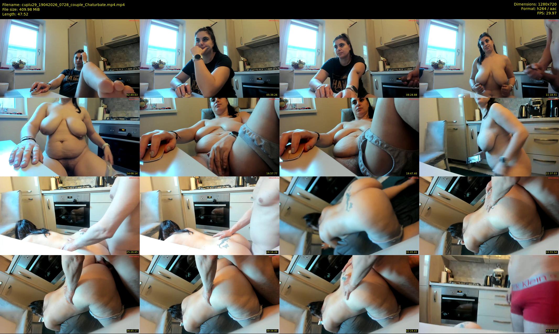 cuplu29 — 48 minute Chaturbate couple cam show recording, 720p, Apr 19, 2026