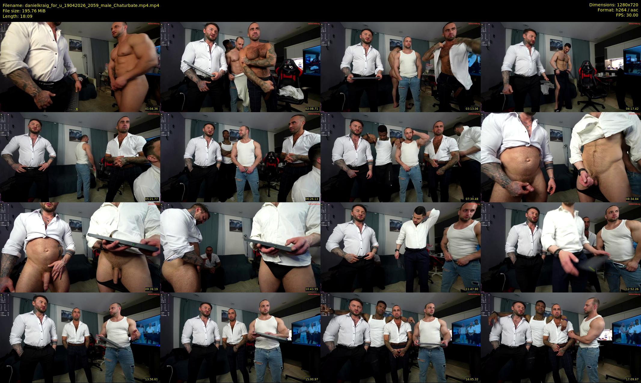 danielkraig_for_u — 19 minute Chaturbate male cam show recording, 720p, Apr 19, 2026