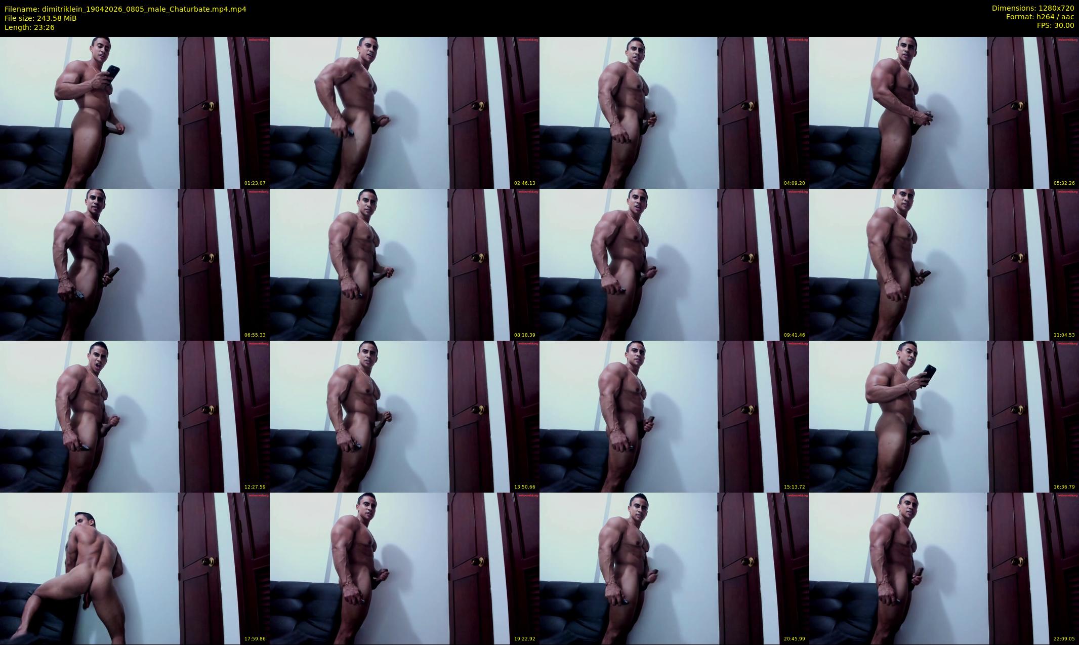 dimitriklein — 24 minute Chaturbate male cam show recording, 720p, Apr 19, 2026