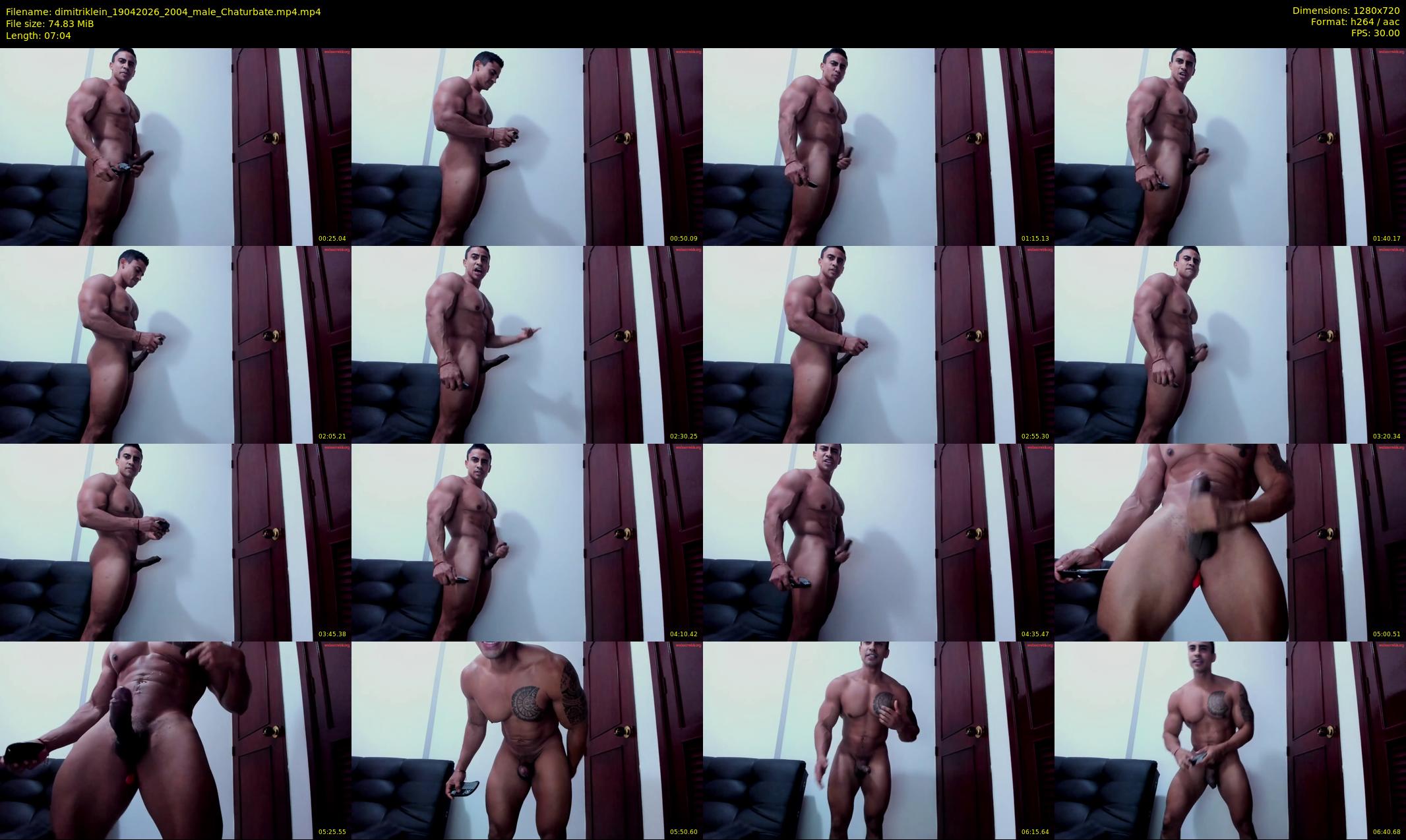 dimitriklein — 8 minute Chaturbate male cam show recording, 720p, Apr 19, 2026