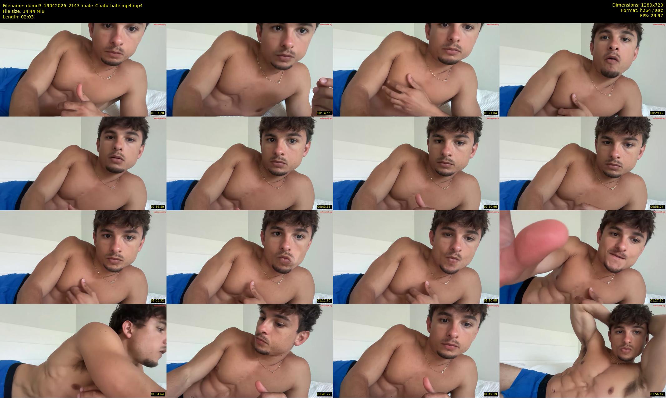 domd3 — 3 minute Chaturbate male cam show recording, 720p, Apr 19, 2026