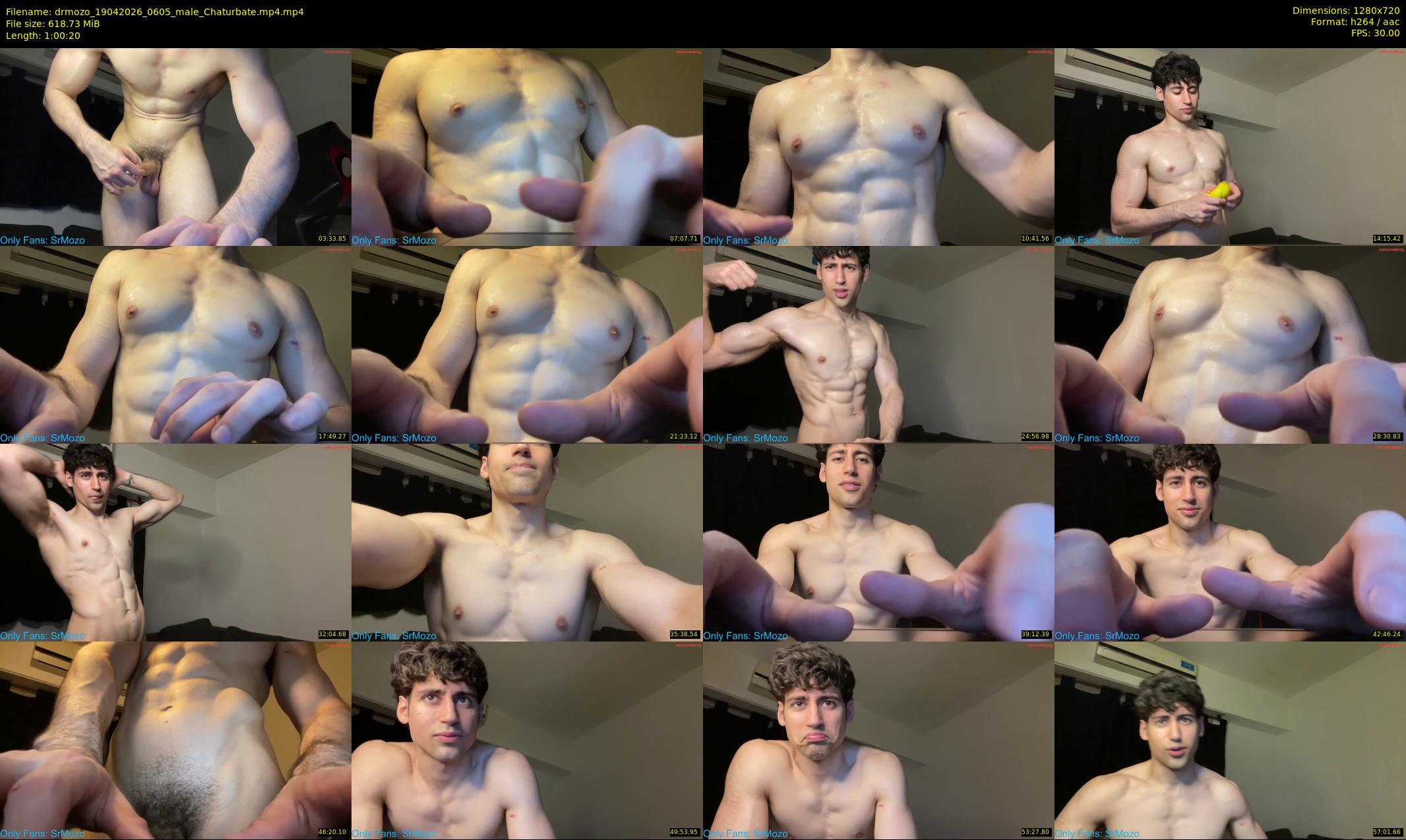 drmozo — 61 minute Chaturbate male cam show recording, 720p, Apr 19, 2026