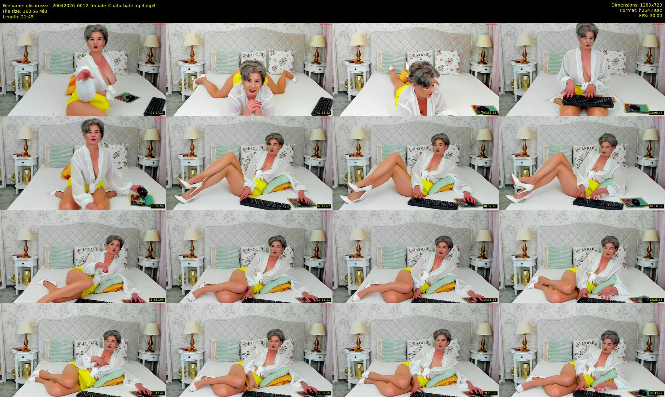 elisarosse_ — 22 minute Chaturbate female cam show recording, 720p, Apr 20, 2026