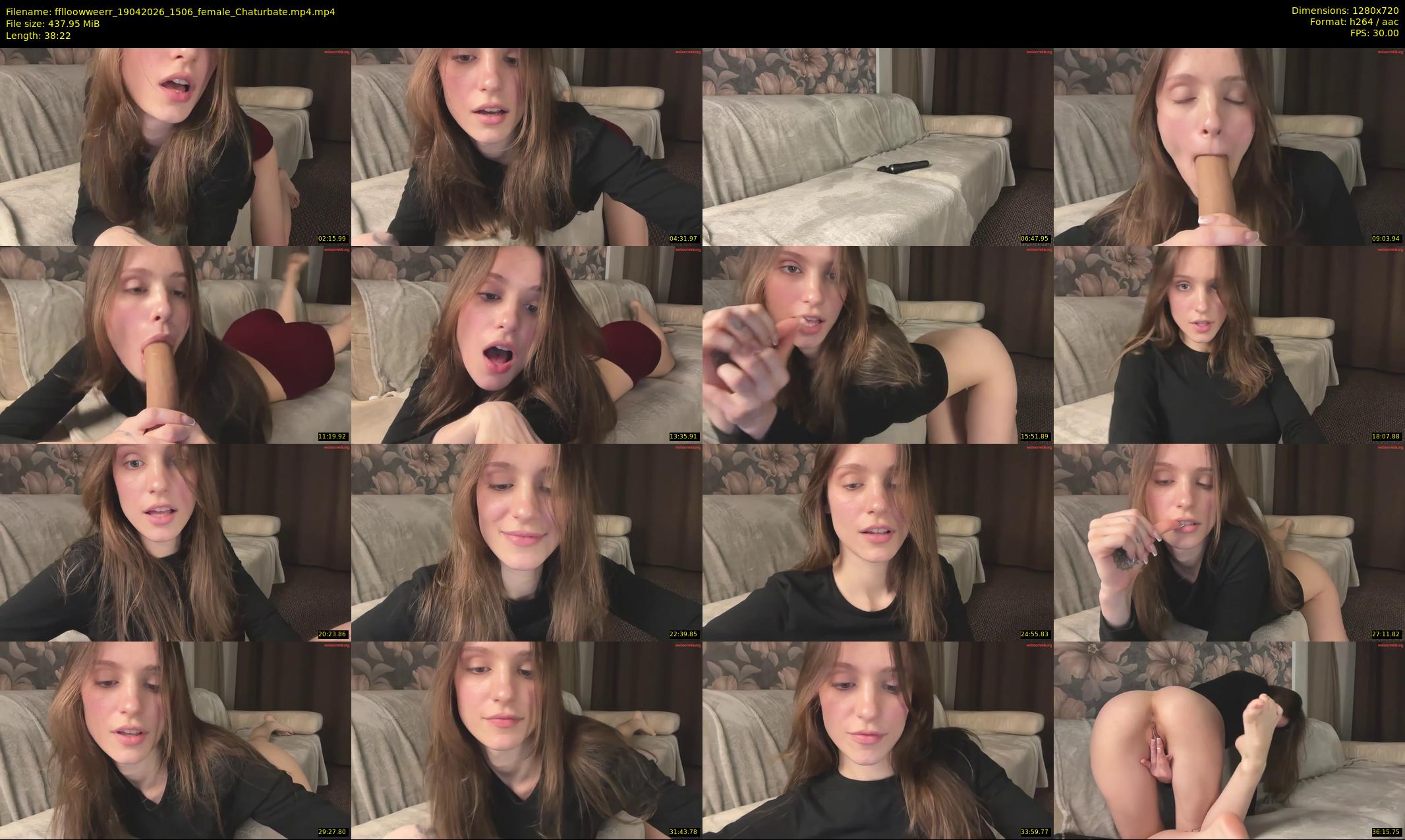 fflloowweerr — 39 minute Chaturbate couple cam show recording, 720p, Apr 19, 2026