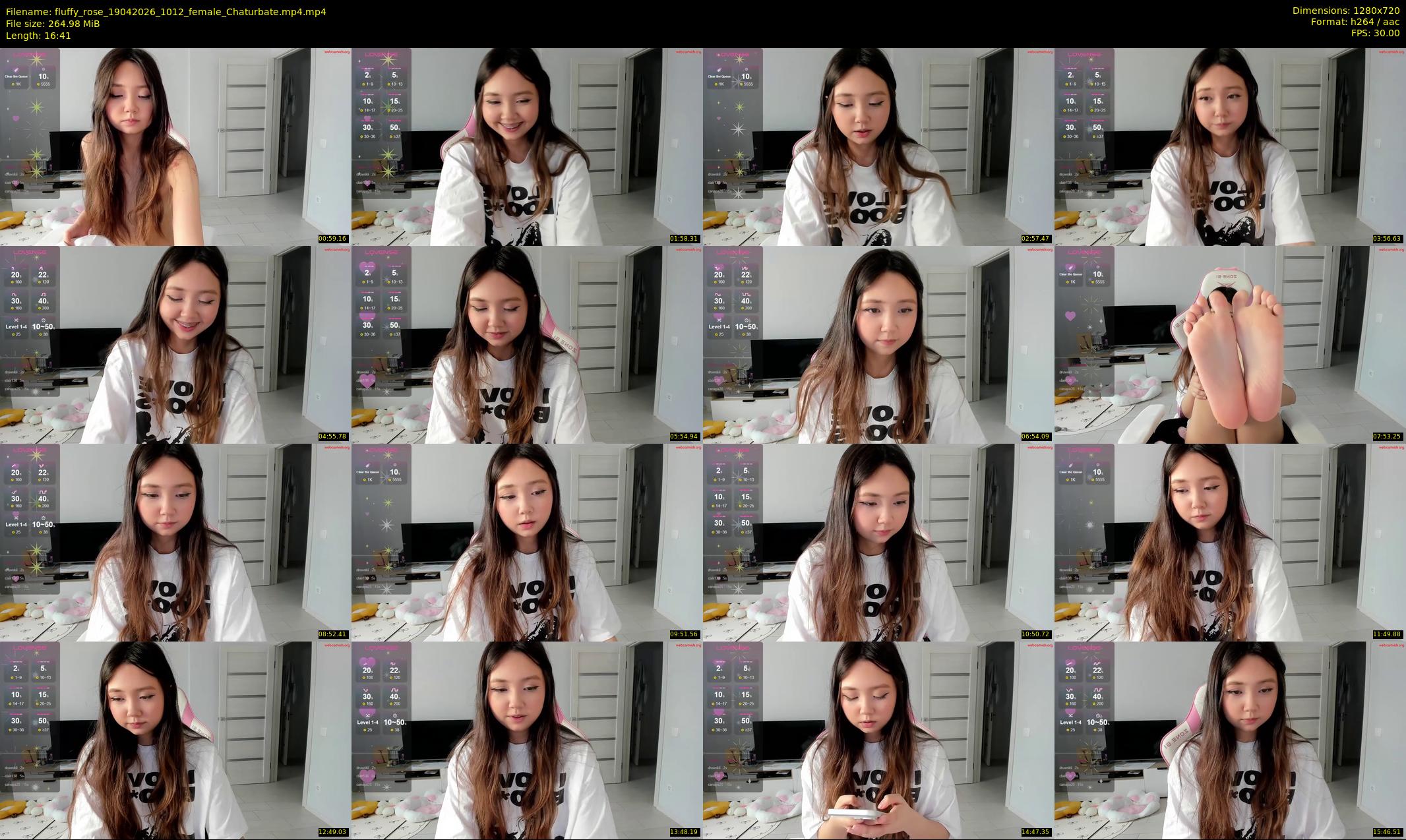 fluffy_rose — 17 minute Chaturbate female cam show recording, 720p, Apr 19, 2026