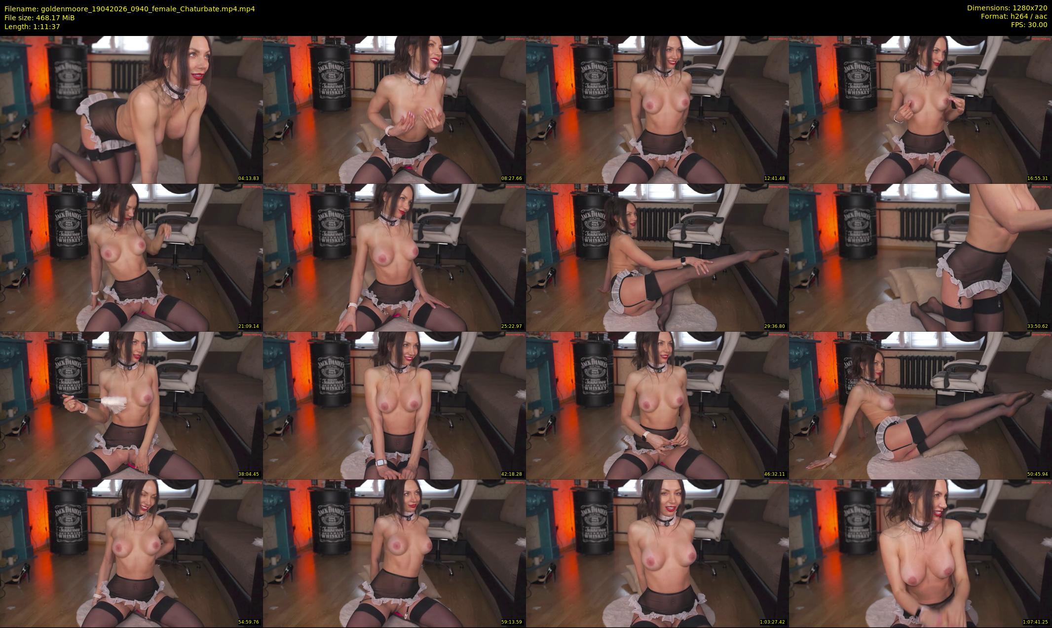 goldenmoore — 72 minute Chaturbate female cam show recording, 720p, Apr 19, 2026