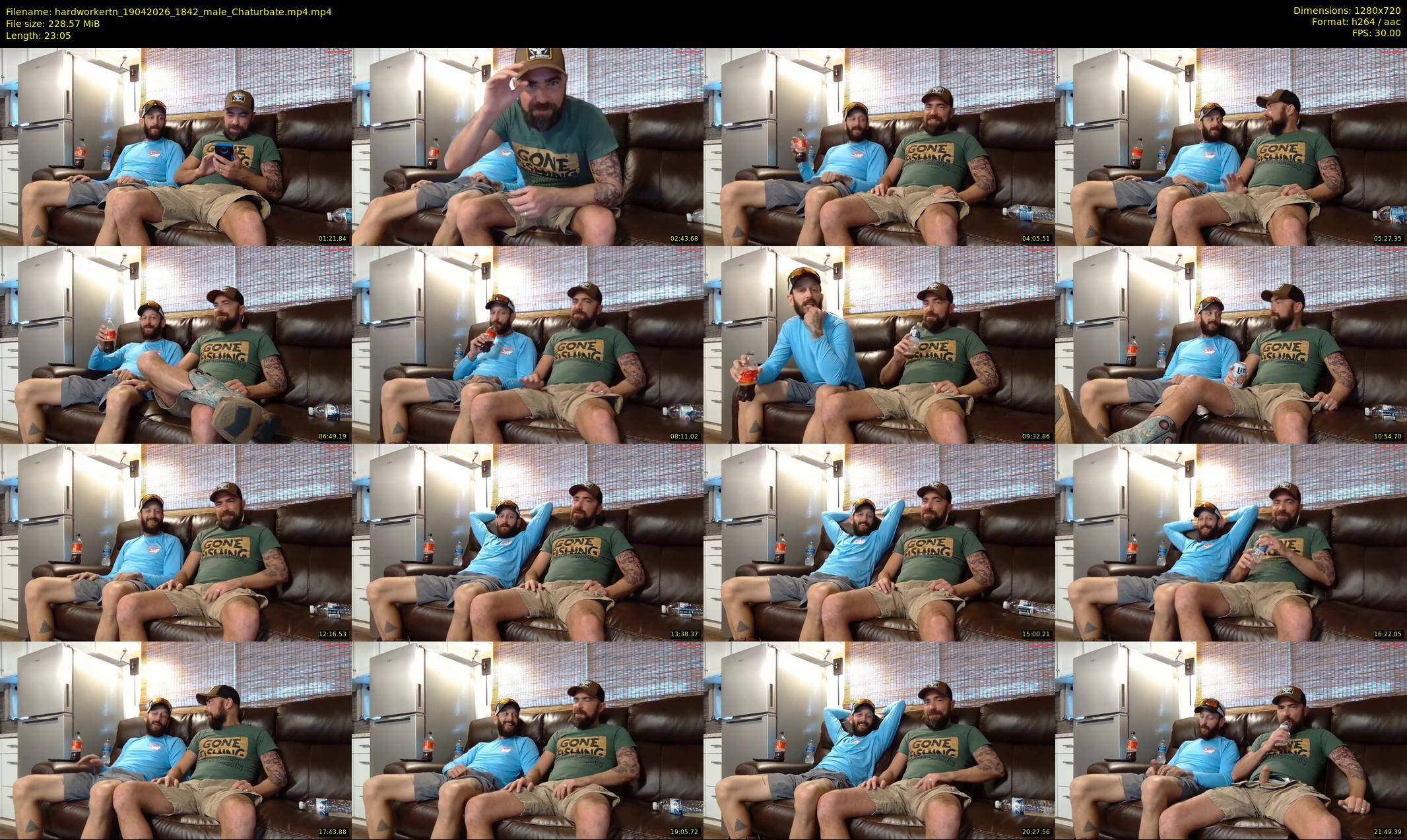 hardworkertn — 24 minute Chaturbate male cam show recording, 720p, Apr 19, 2026