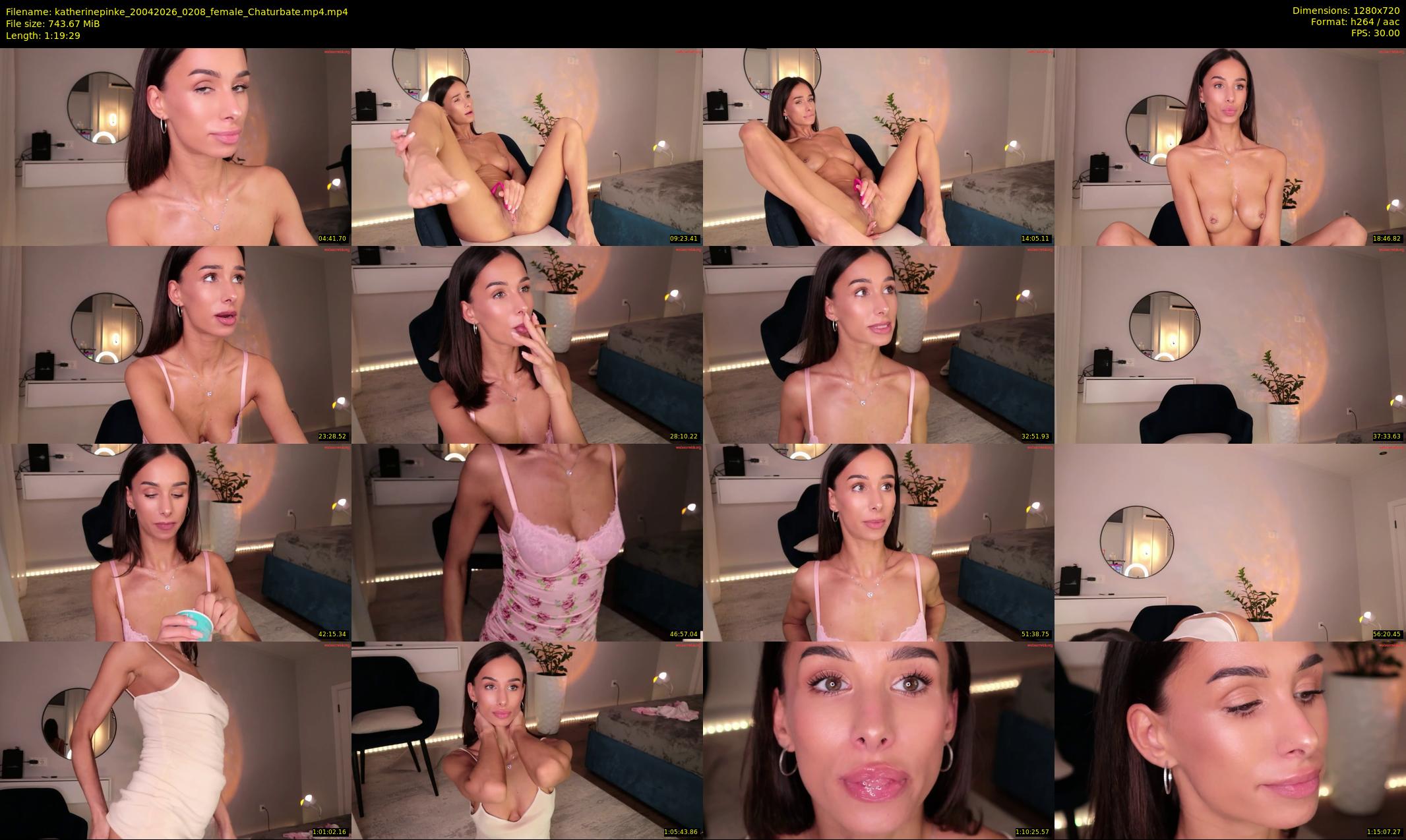 katherinepinke — 80 minute Chaturbate female cam show recording, 720p, Apr 20, 2026