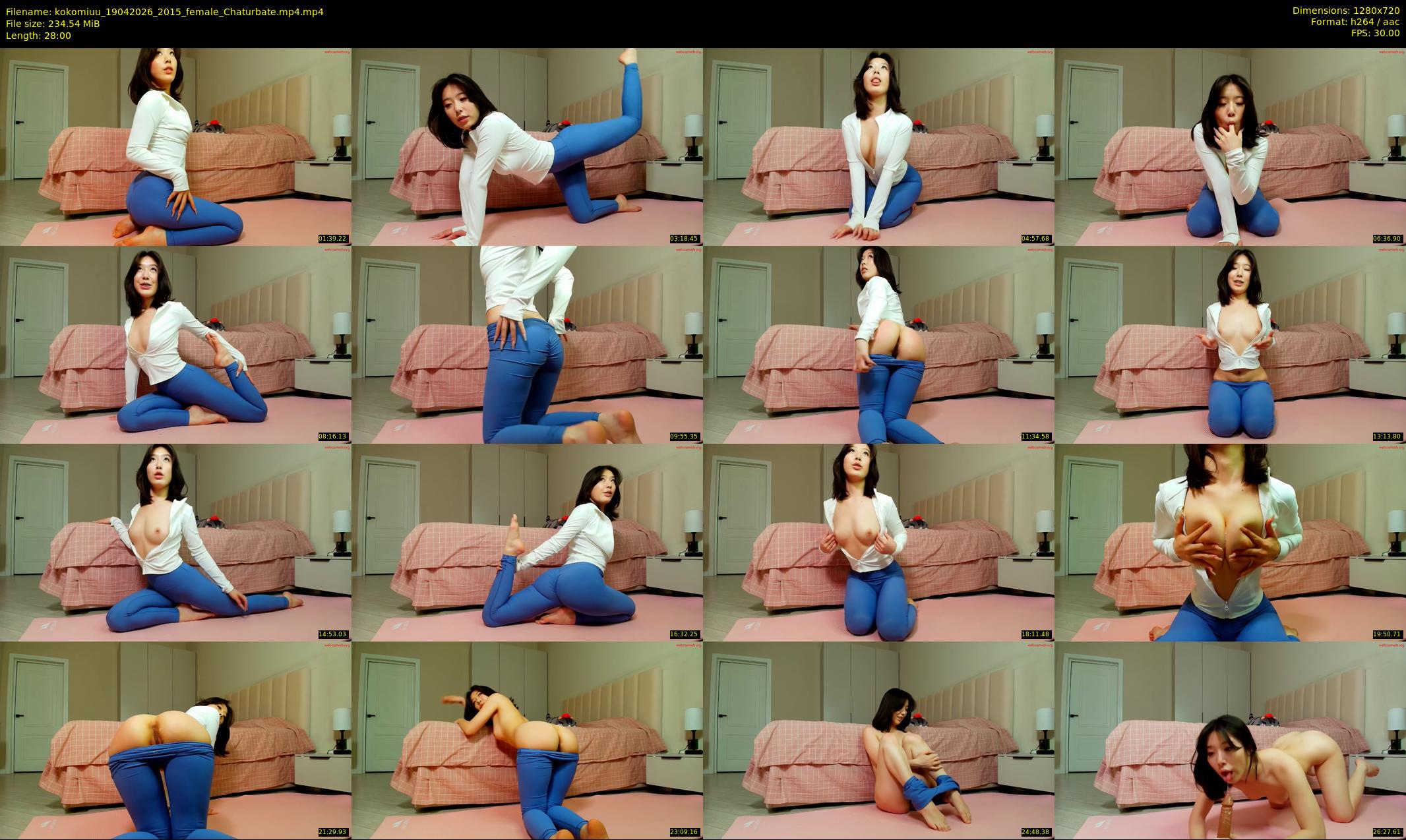 kokomiuu — 28 minute Chaturbate female cam show recording, 720p, Apr 19, 2026
