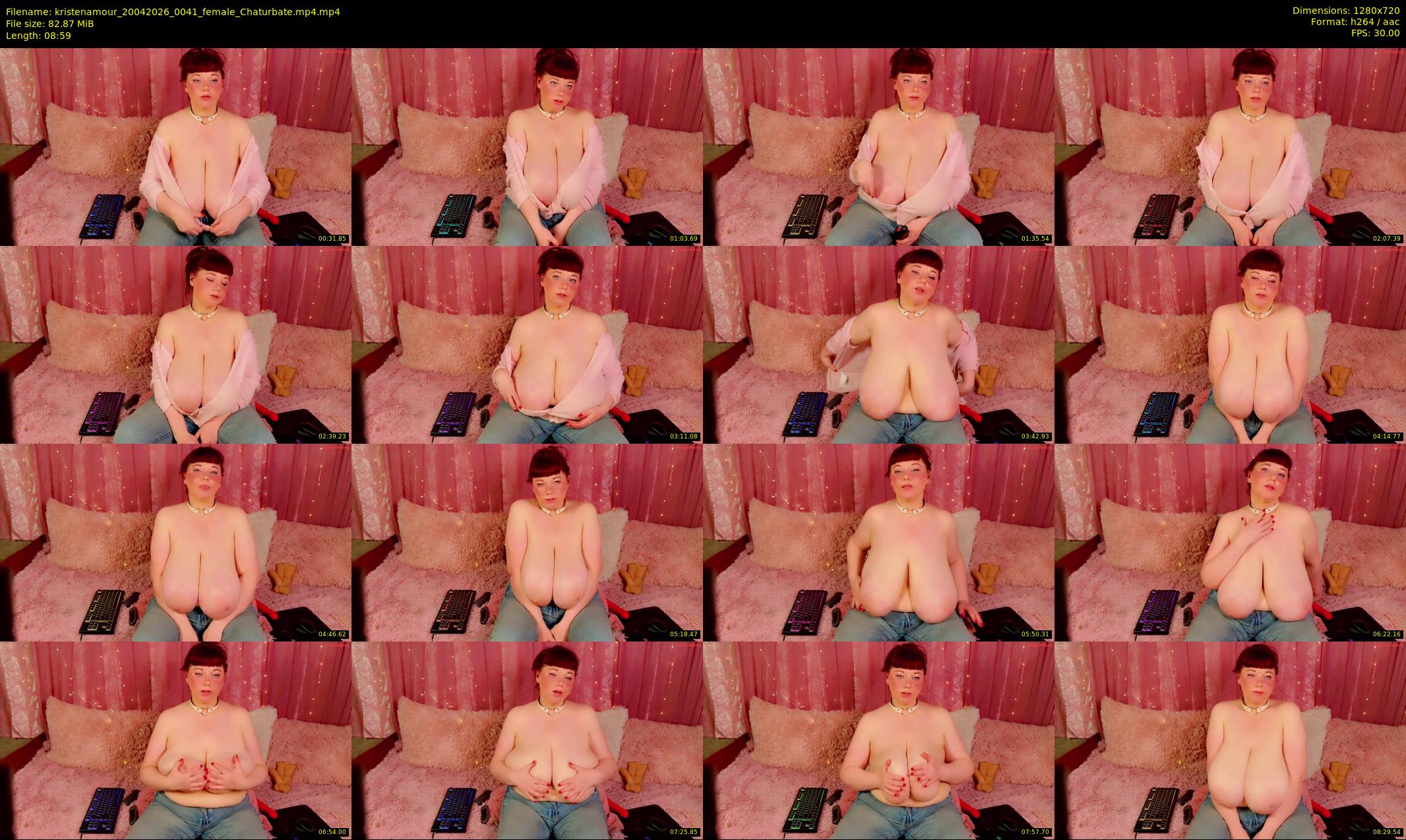 kristenamour — 9 minute Chaturbate female cam show recording, 720p, Apr 20, 2026