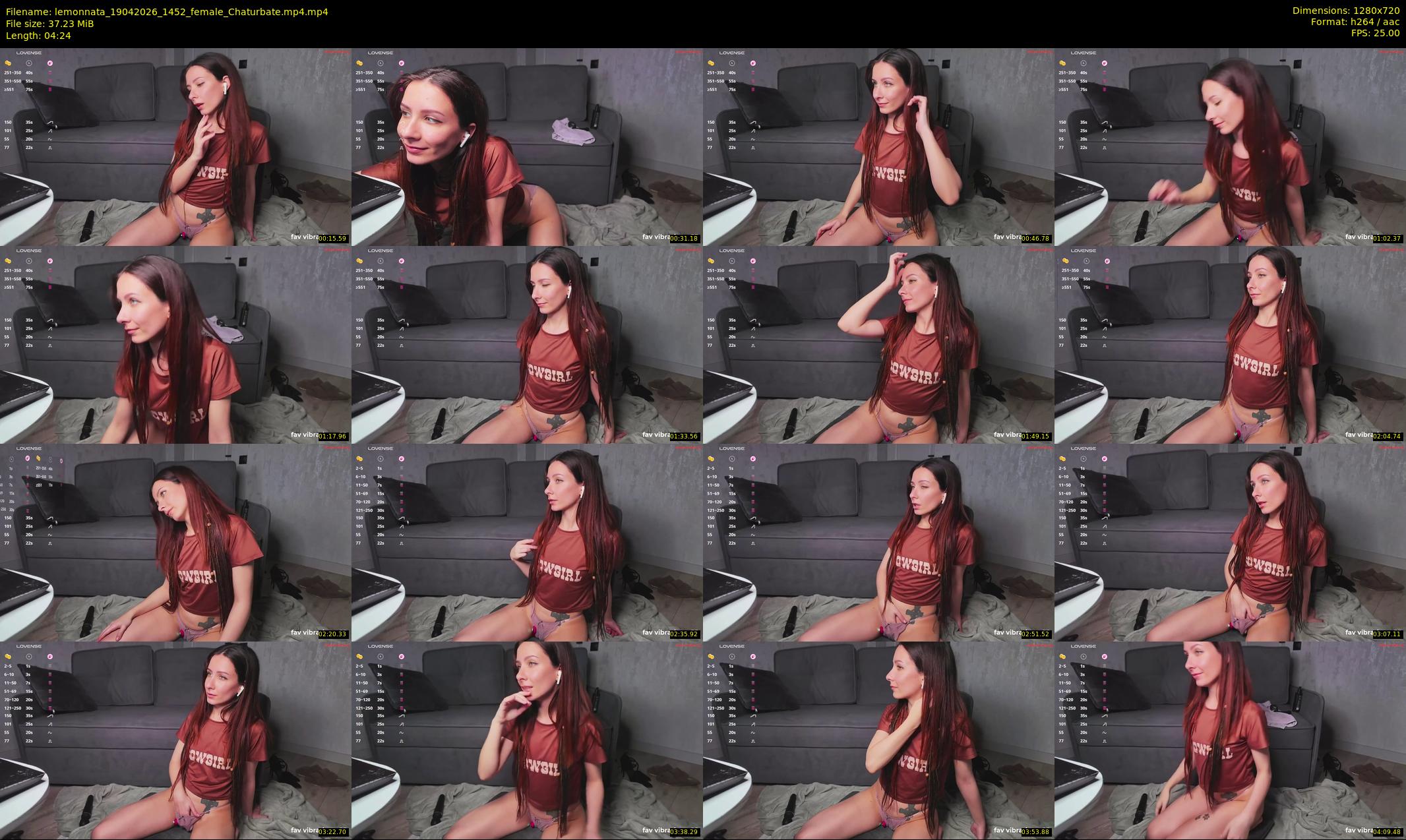 lemonnata — 5 minute Chaturbate couple cam show recording, 720p, Apr 19, 2026