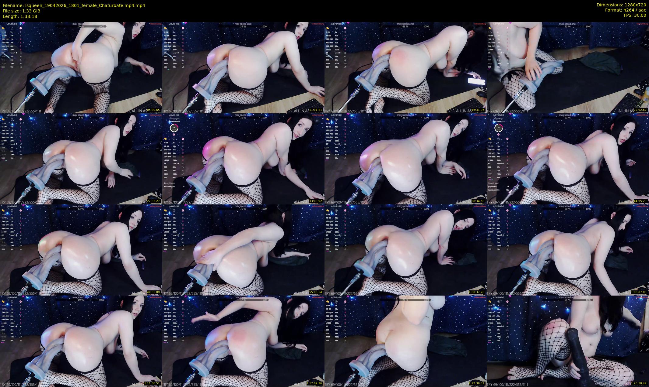 lsqueen — 94 minute Chaturbate female cam show recording, 720p, Apr 19, 2026
