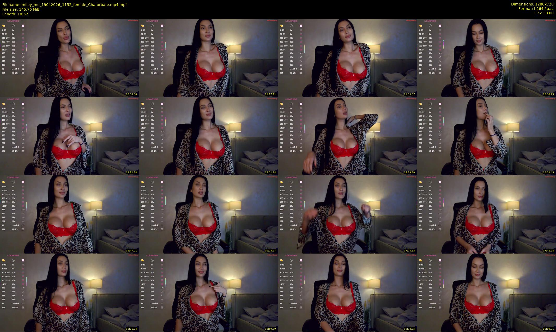 miley_me — 11 minute Chaturbate female cam show recording, 720p, Apr 19, 2026