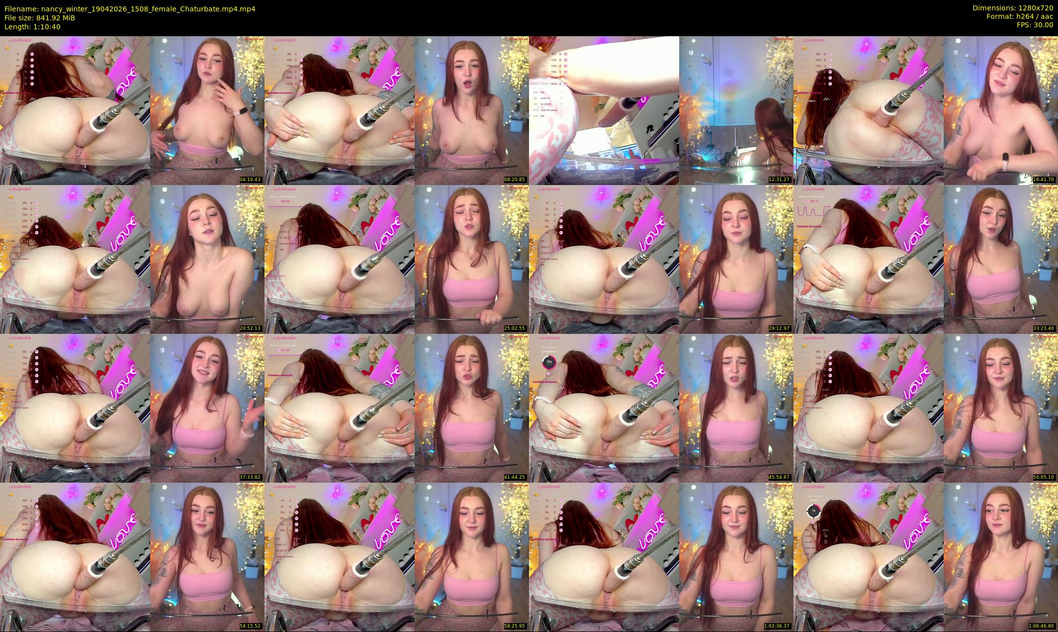 nancy_winter — 71 minute Chaturbate female cam show recording, 720p, Apr 19, 2026