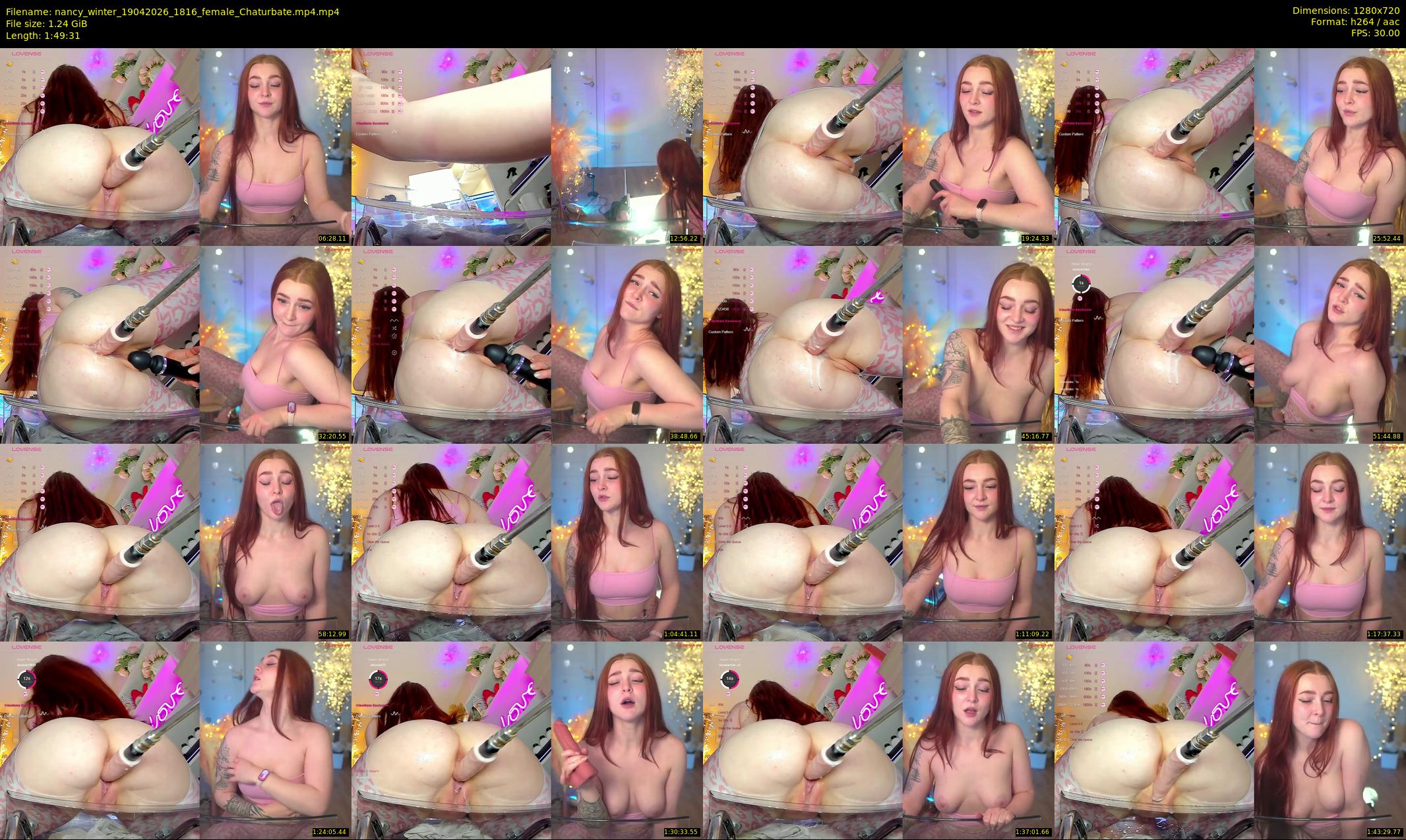 nancy_winter — 110 minute Chaturbate female cam show recording, 720p, Apr 19, 2026