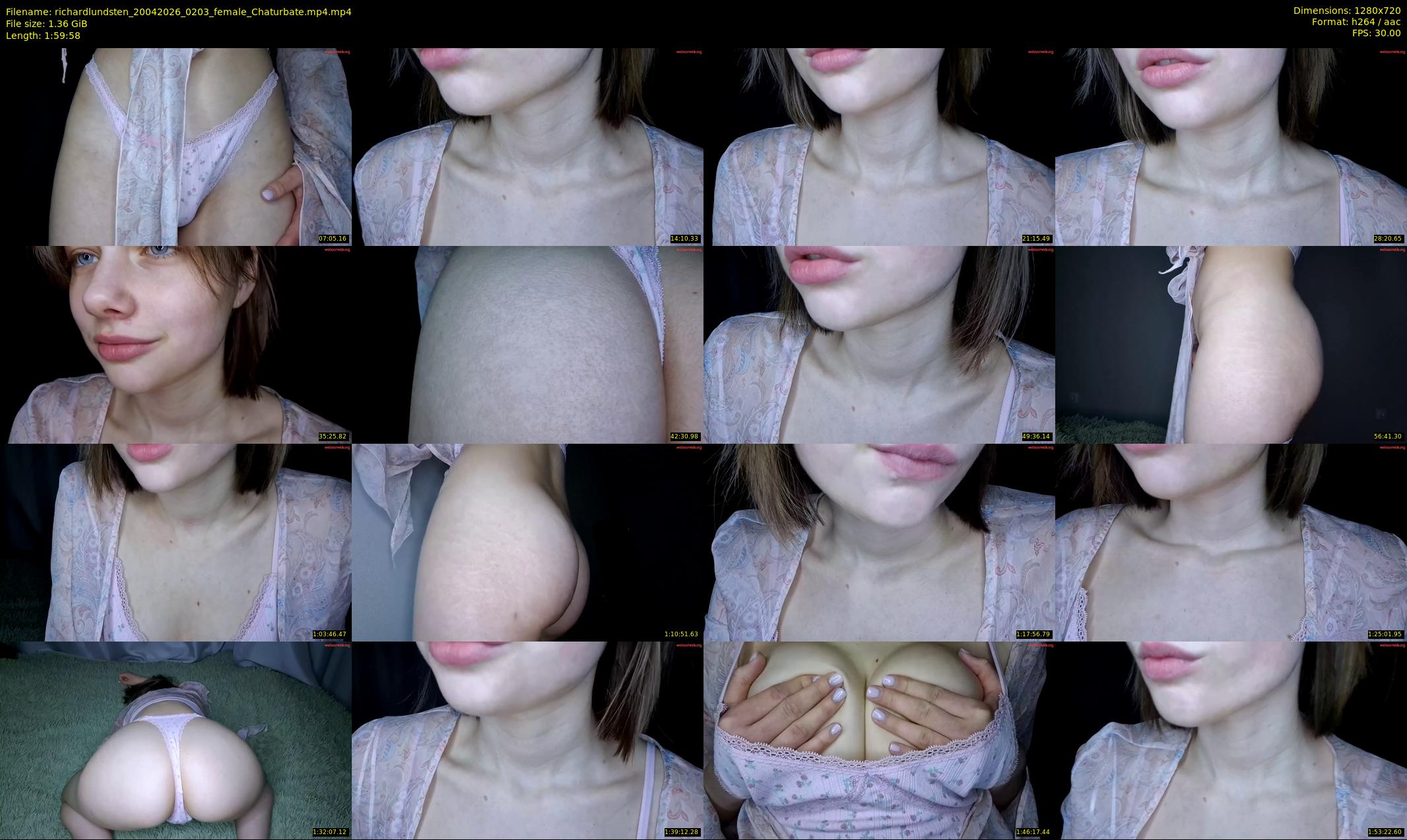 richardlundsten — 120 minute Chaturbate female cam show recording, 720p, Apr 20, 2026